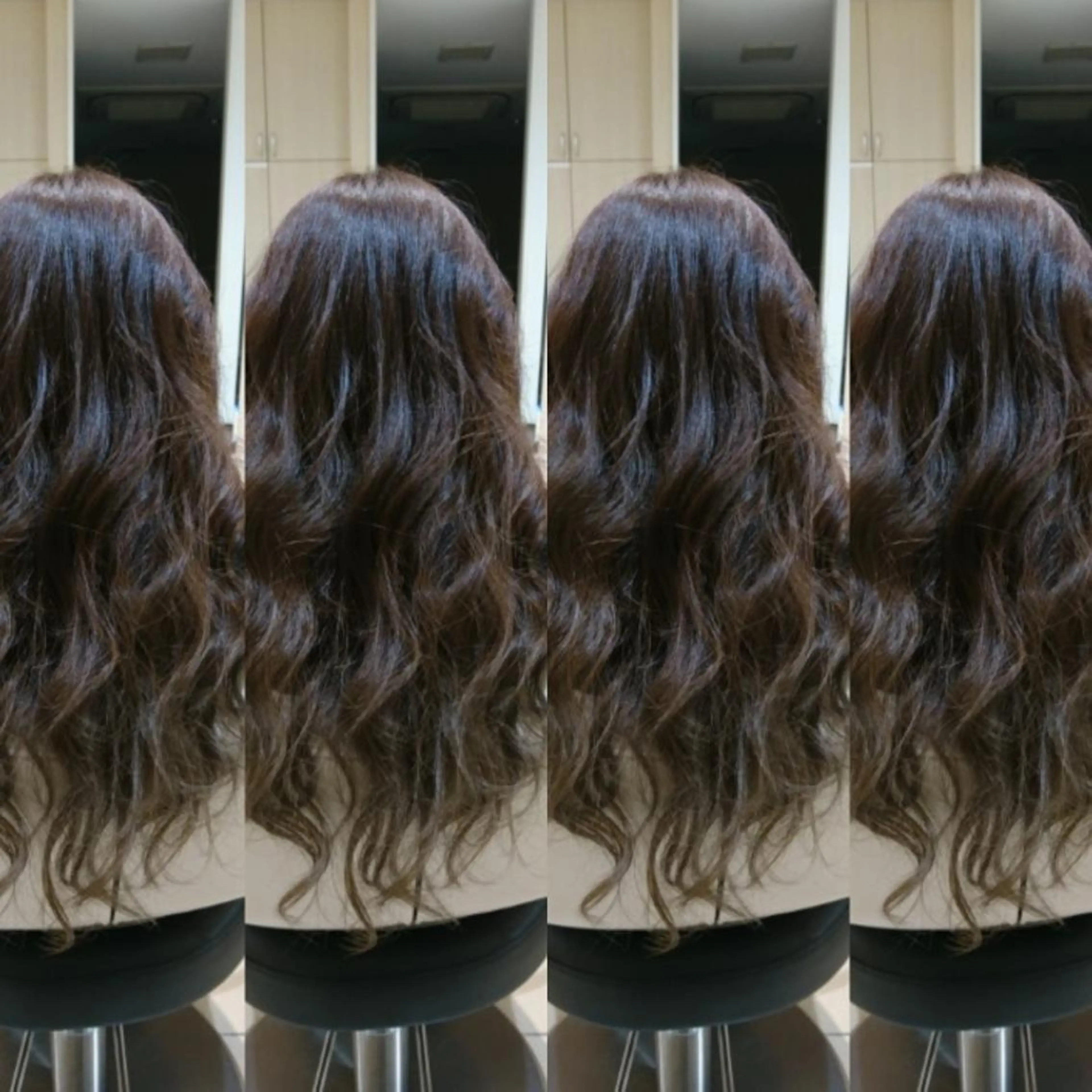 ロング カラー 透明感カラー ハイライトカラー ハイライト 社内カット講師・店長 菅原賢一のヘアスタイル