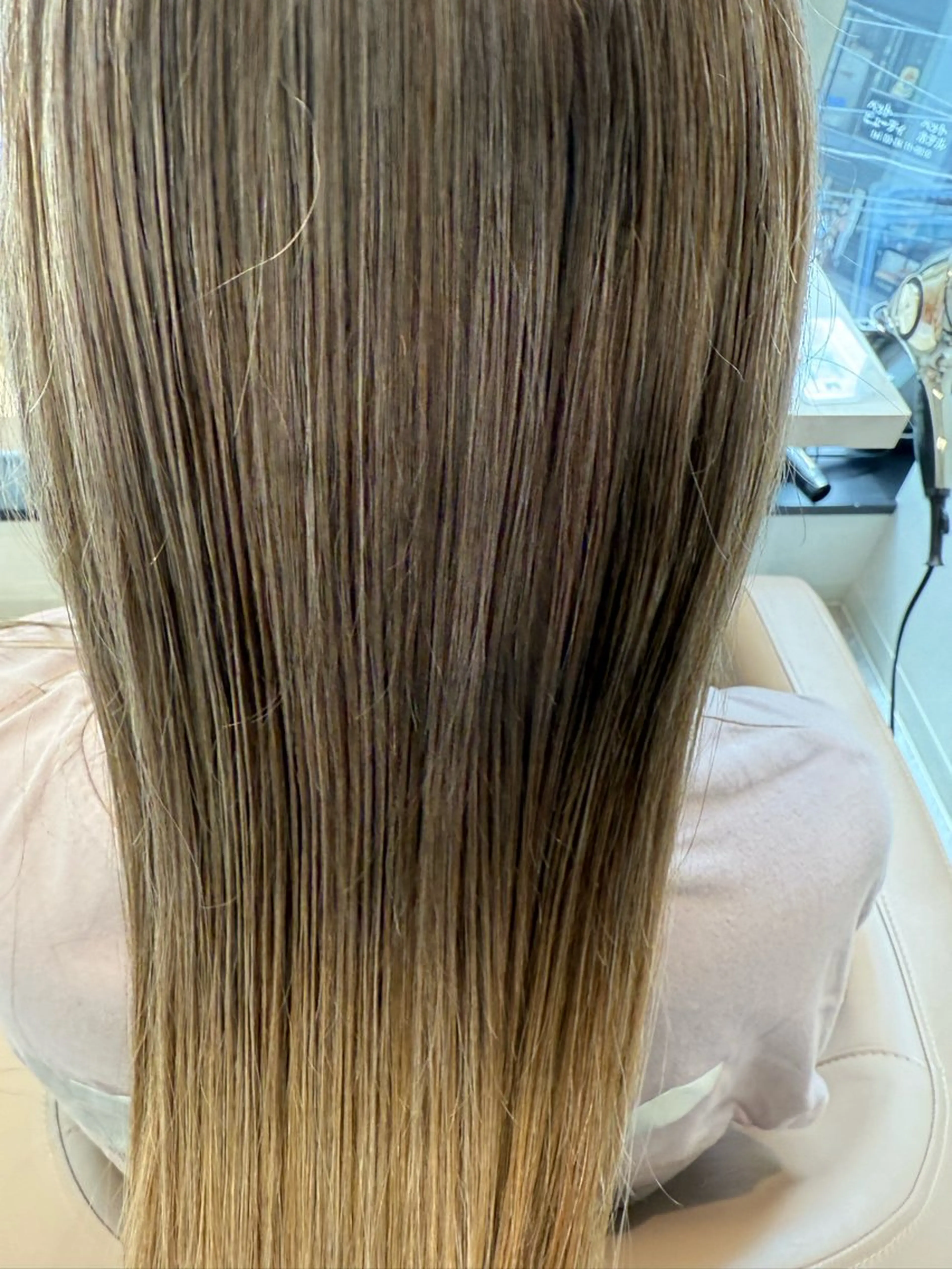 ロング カラー ブラウンカラー オリーブブラウン 🍇おぐら めぐみ🍇のヘアスタイル