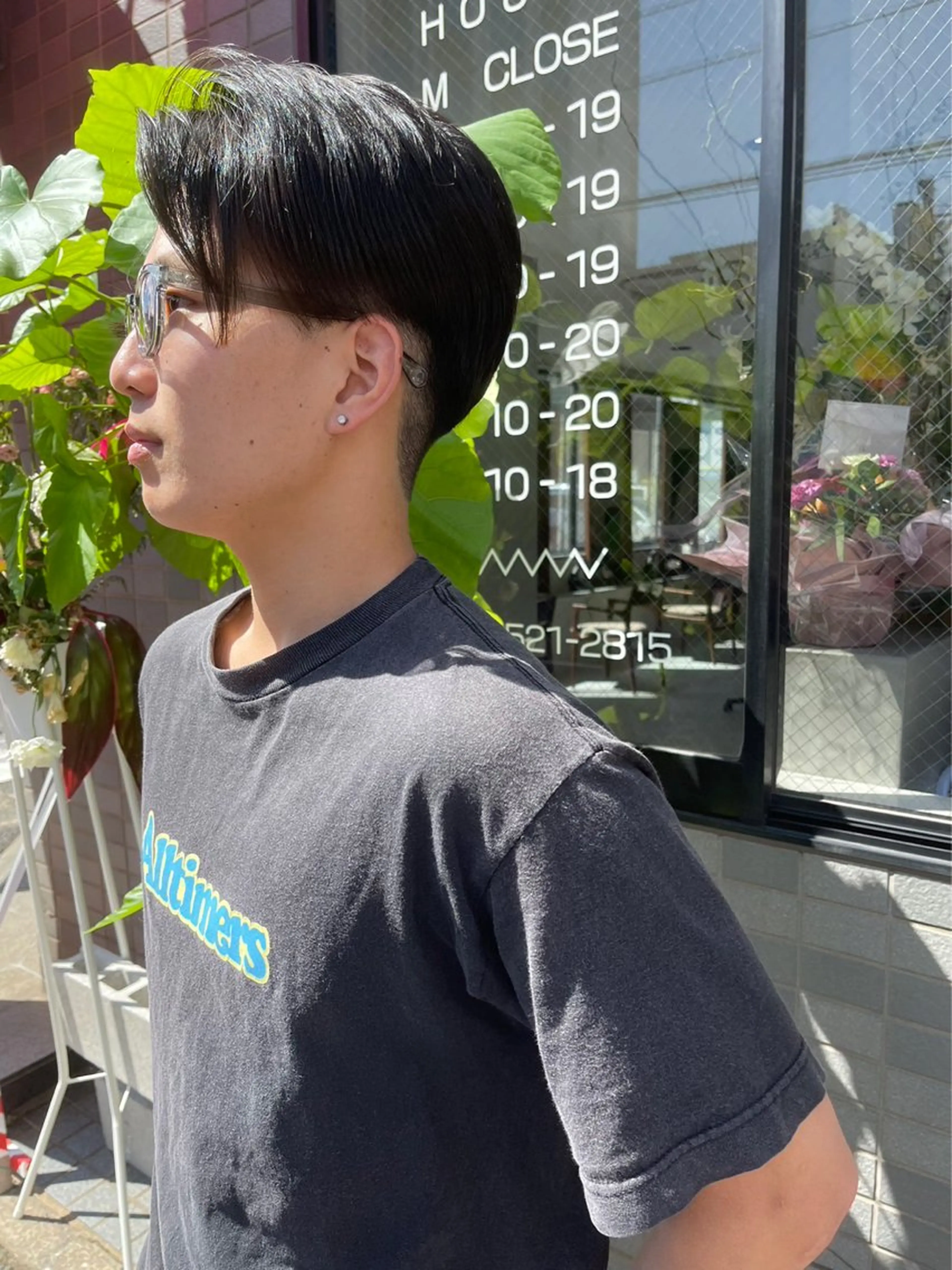 ショート メンズ カット (h)wim ウィムのヘアスタイル