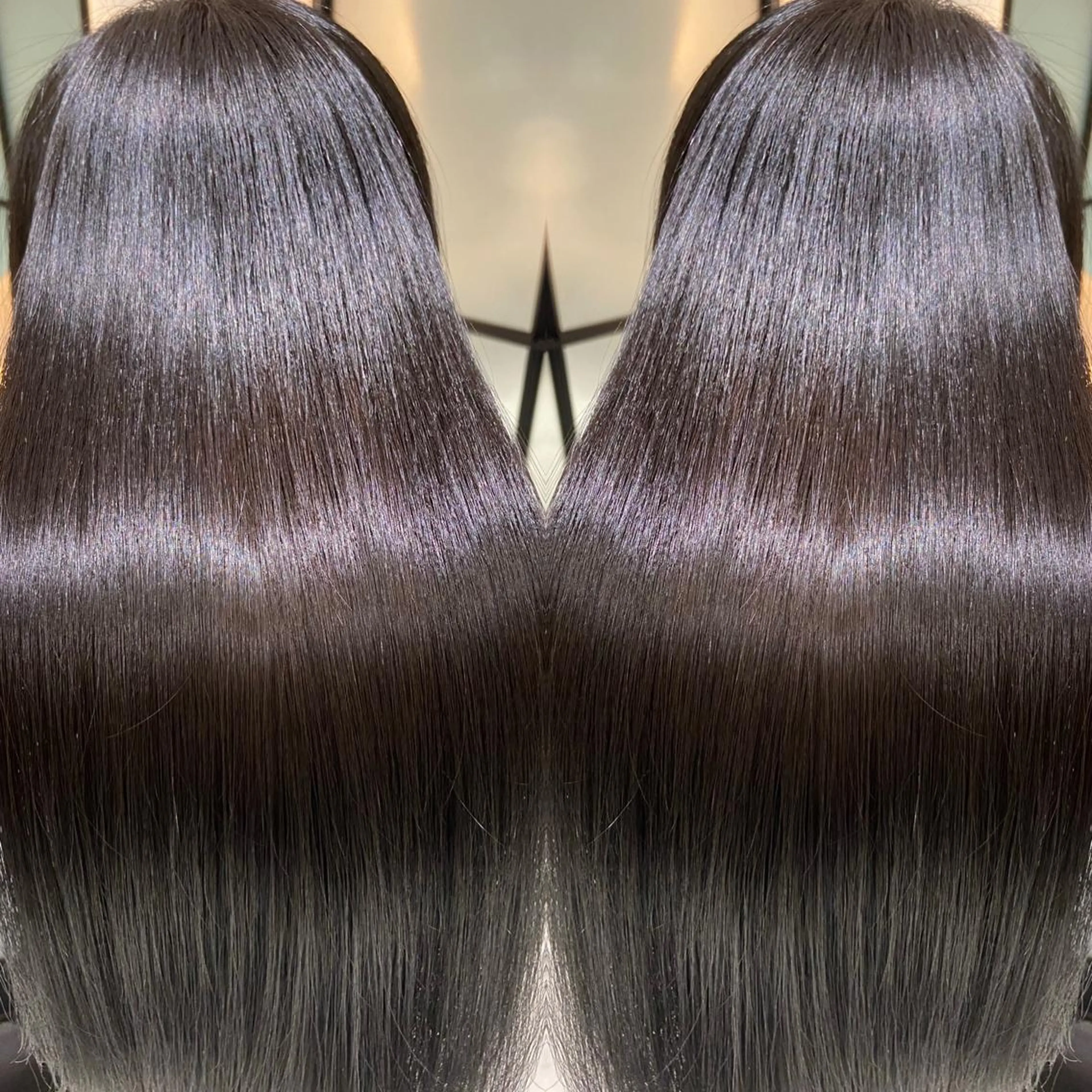 セミロング 髪質改善 縮毛矯正 縮毛矯正 トリートメント ツバサ 髪質改善のヘアスタイル