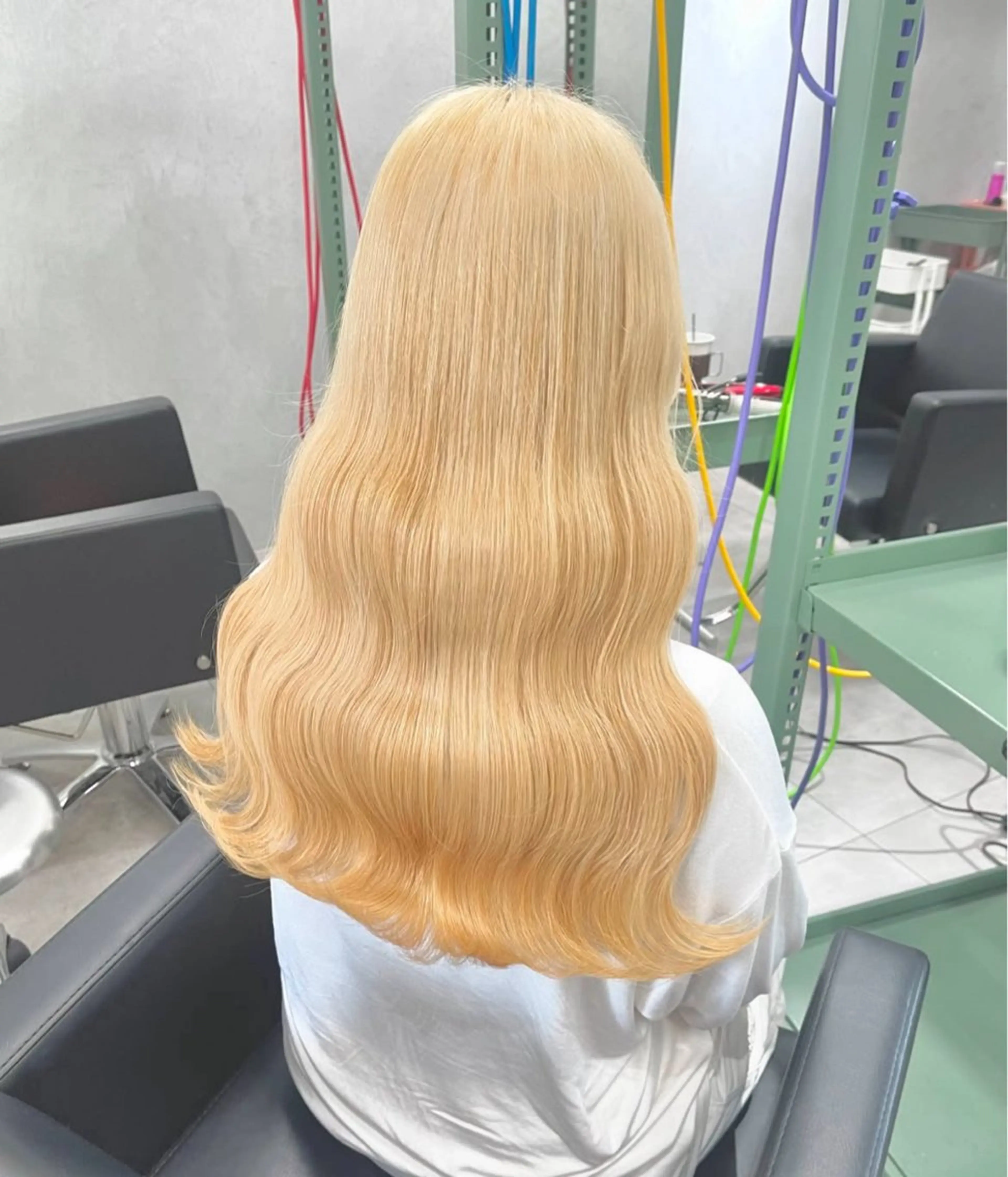 ミニモ学割◝✩𓊆ㅤブリーチリタッチ+ケアカラー🎀🩰𓊇※リタッチ3cm以内の方❕の写真