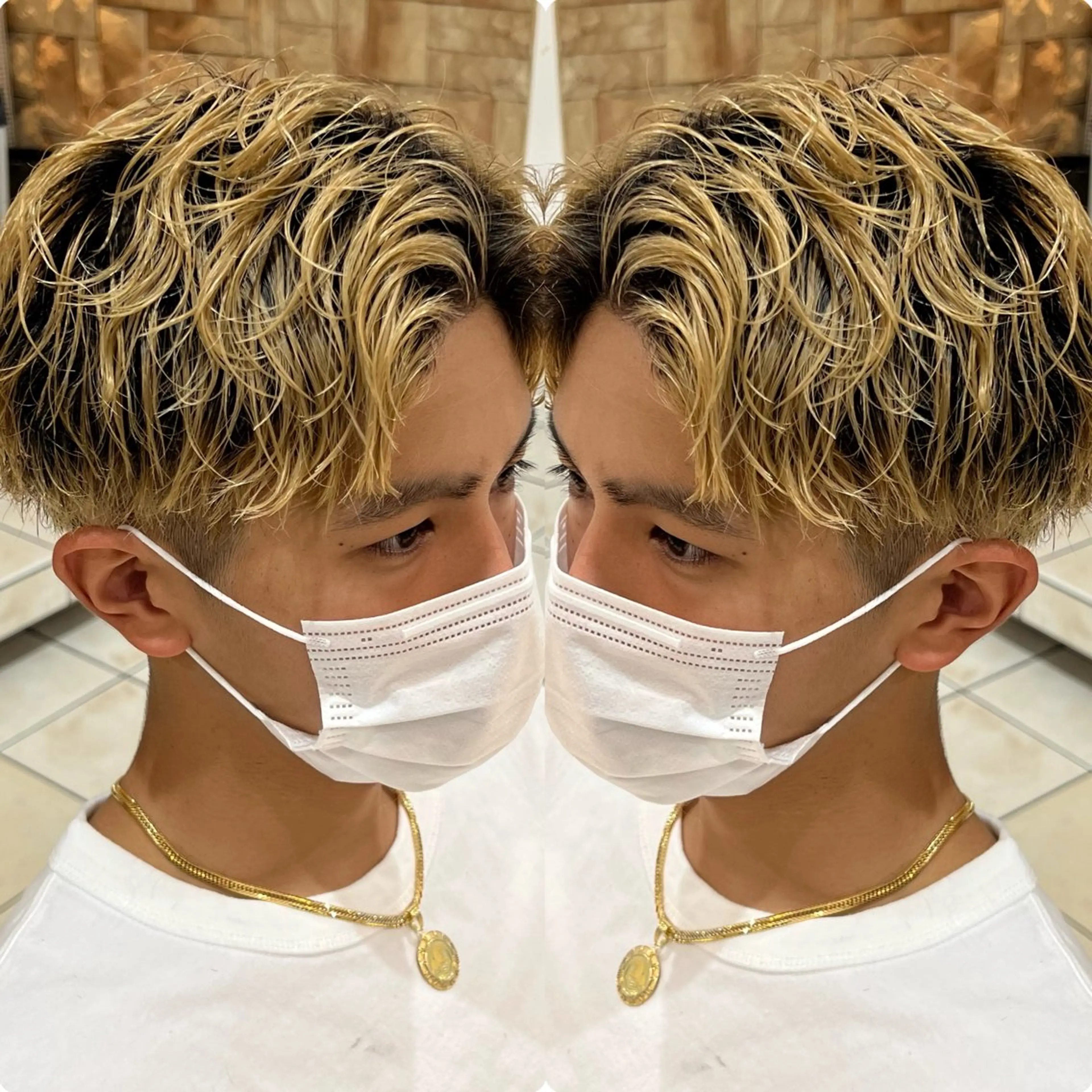 ショート 👑曲がる縮毛矯正 /パーマ👑ショウのヘアスタイル