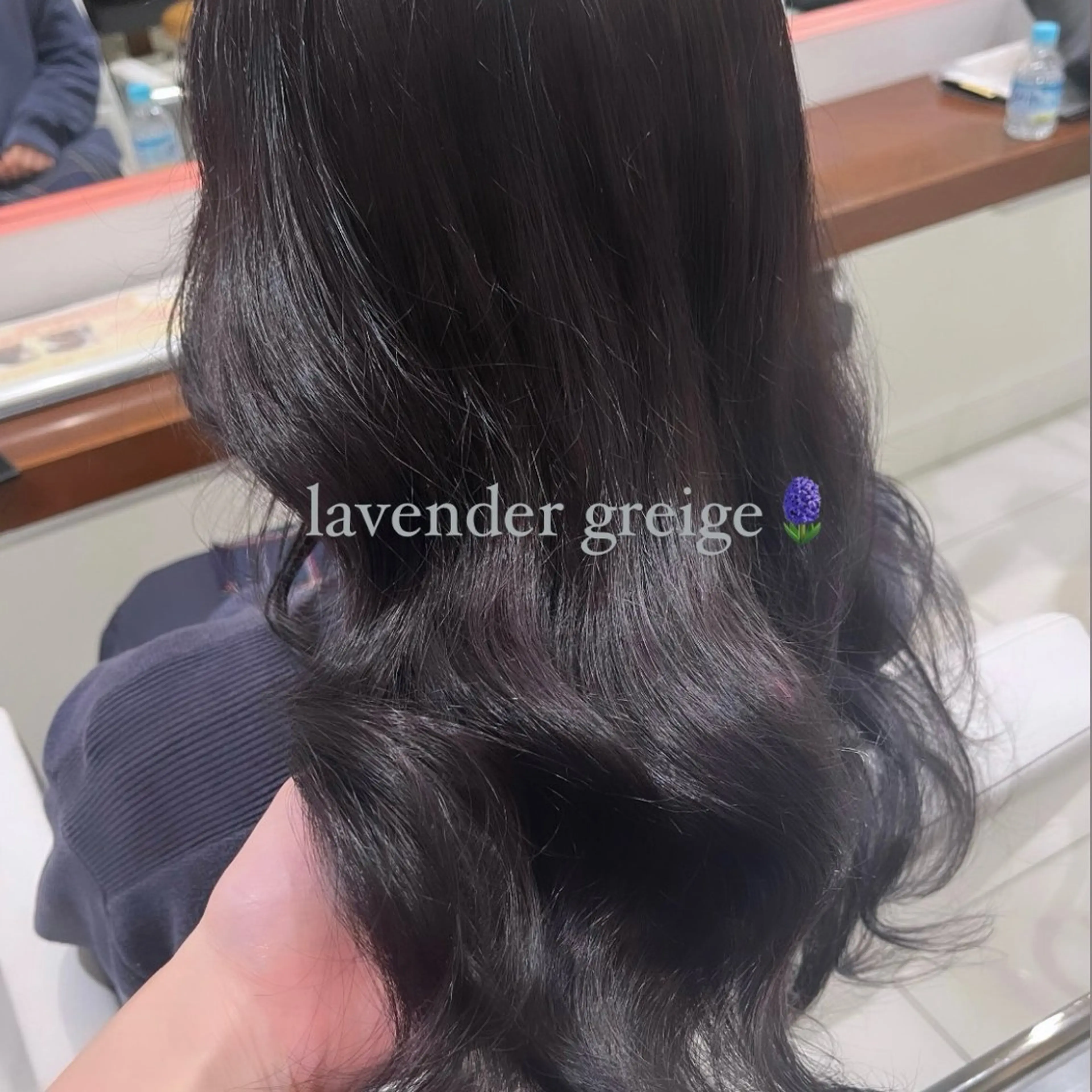 セミロング カラー ブリーチ ダブルカラー ブリーチなしカラー 似合わせ 垢抜け🌟 AKINOのヘアスタイル