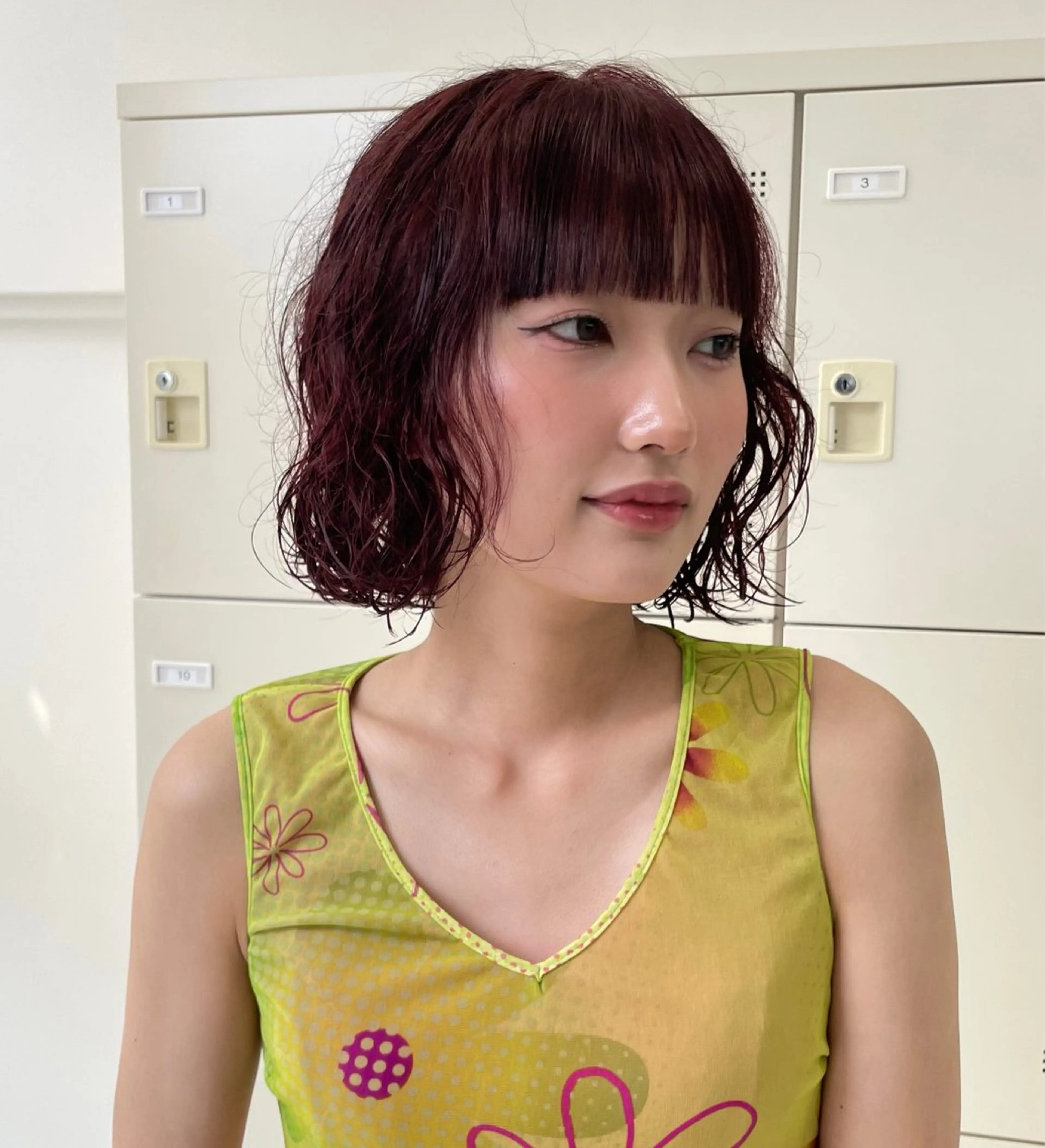 ⛓️お手入れを楽にしたい方必見⛓️デジタルパーマ🌀＋カット＋艶感ワンカラーの写真