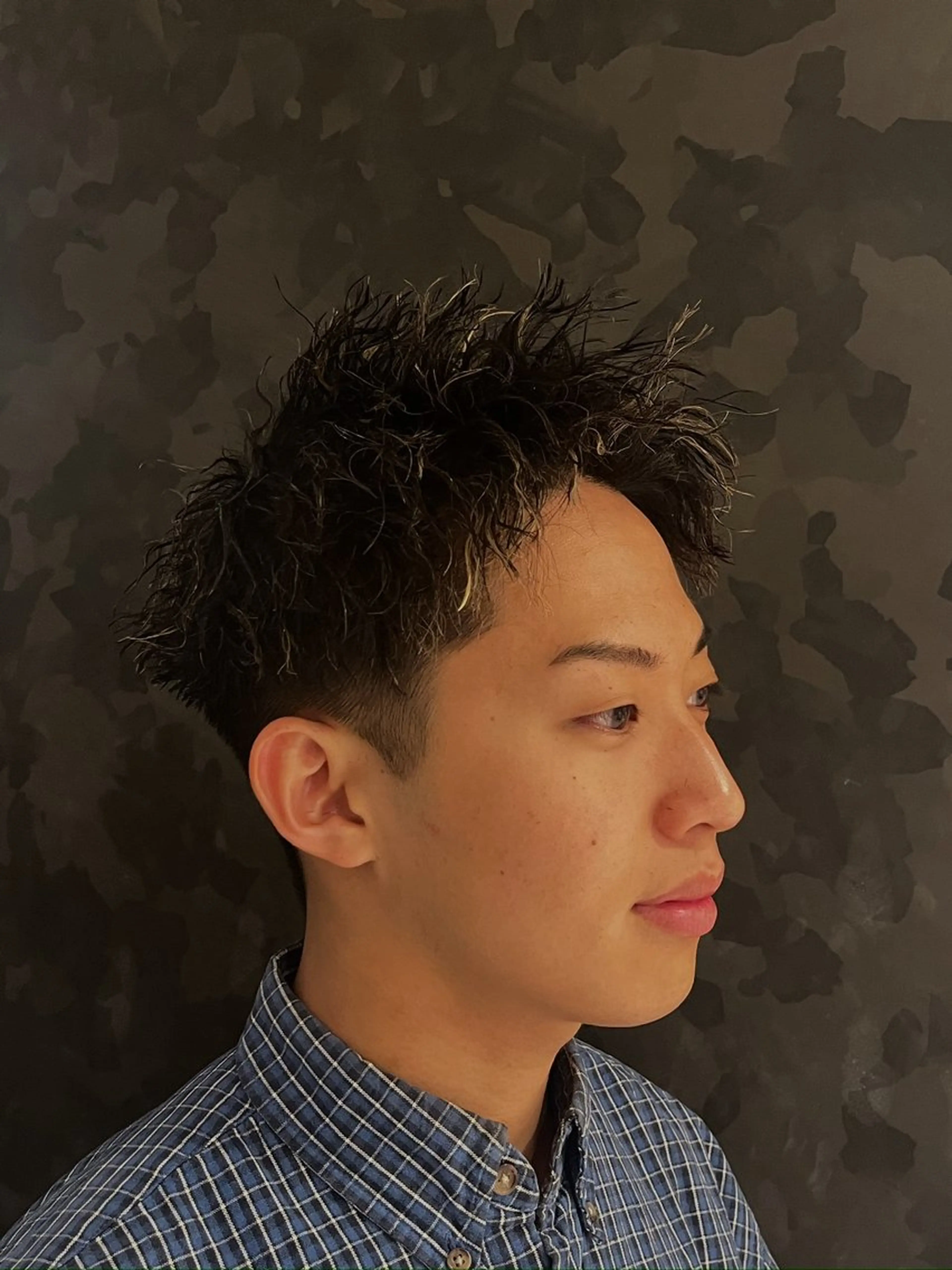 ショート ヒロ銀座barber shop 難波所属・つつみうち ふわりのヘアスタイル