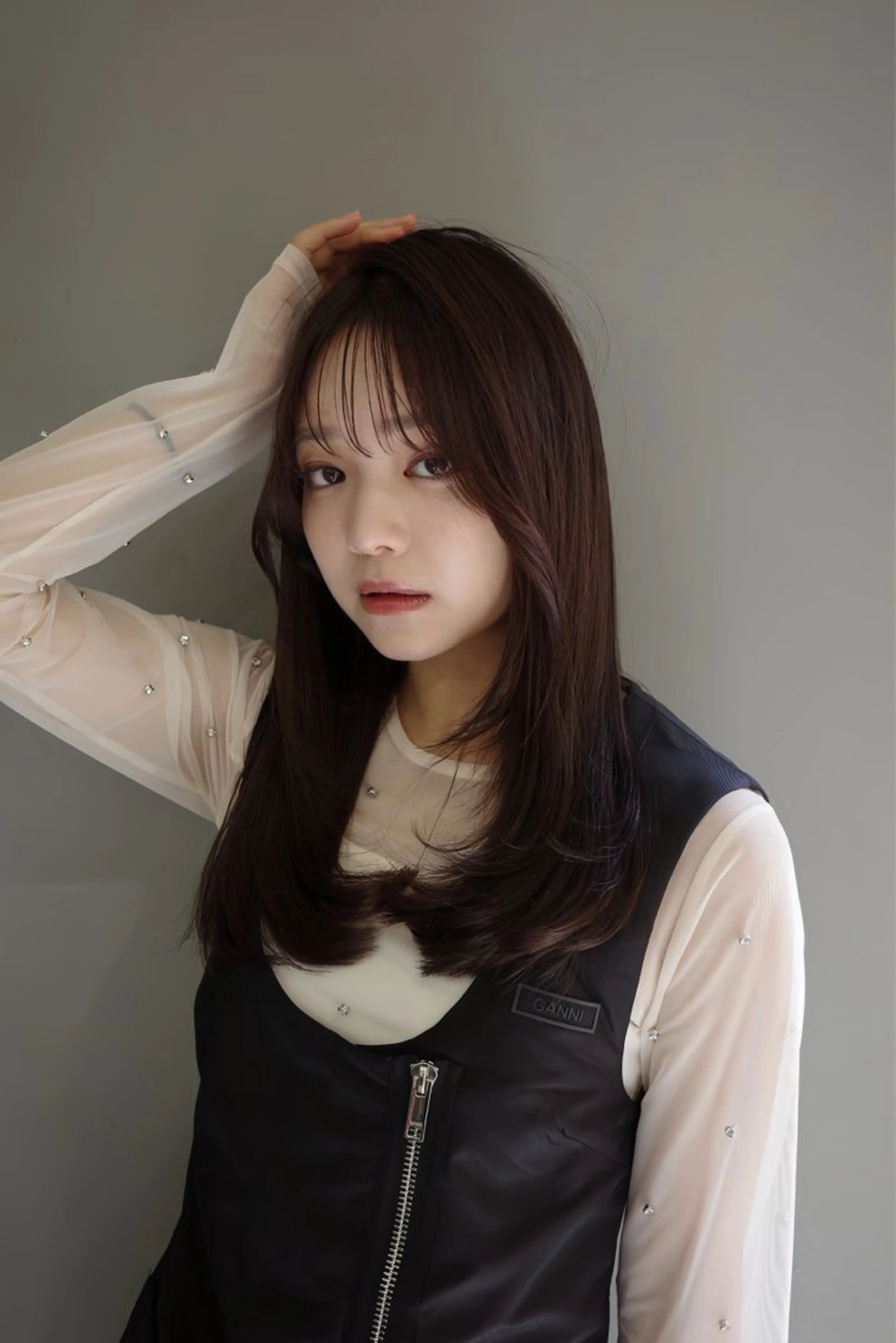 ロング カラー レイヤーカット トリートメント カット ヘアカラー トリートメント sia所属・縮毛矯正🪞 髪質改善特化谷名勇輝のヘアスタイル