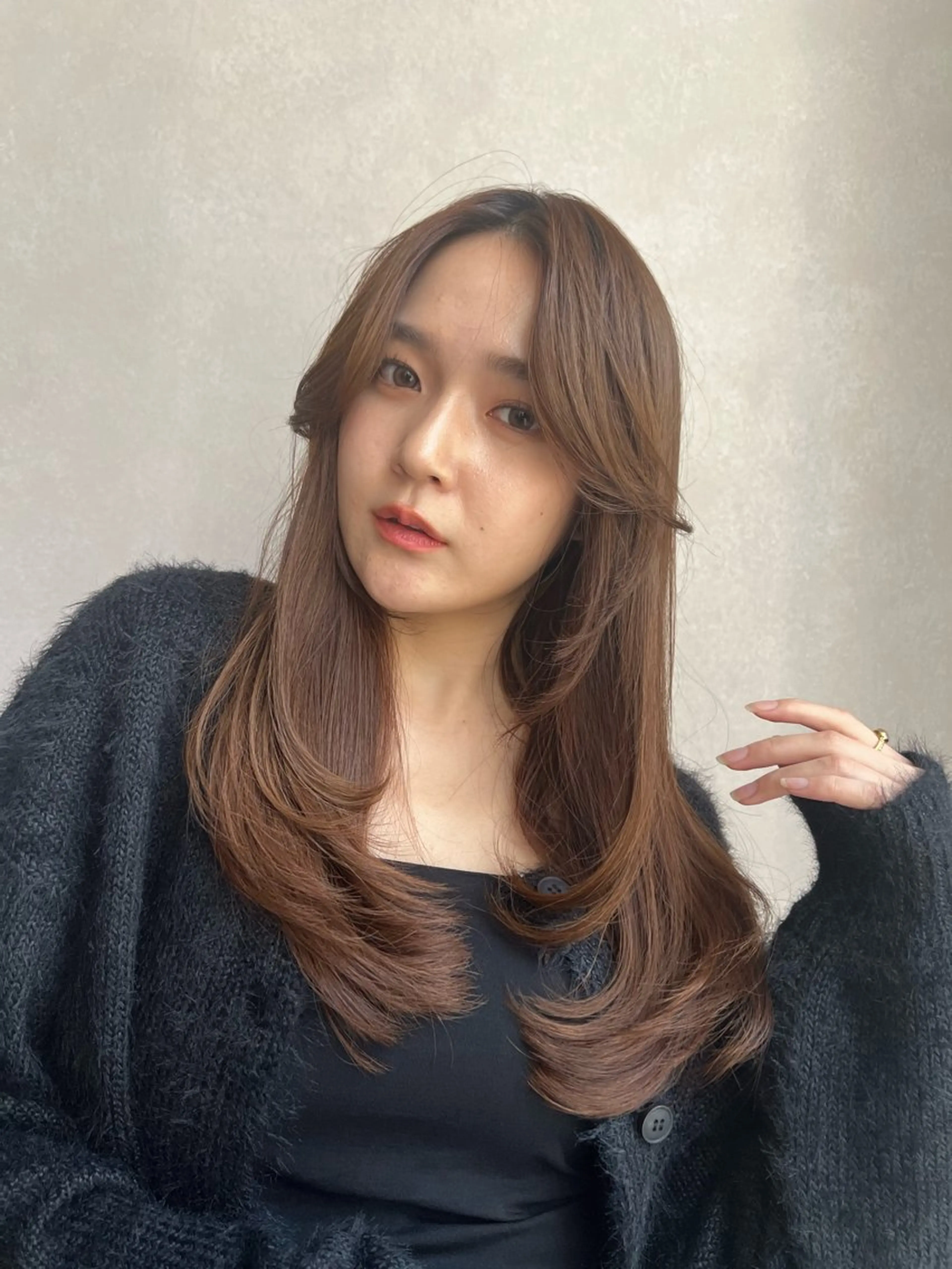 ロング レイヤーカット/ くびれヘア佐藤大空のヘアスタイル