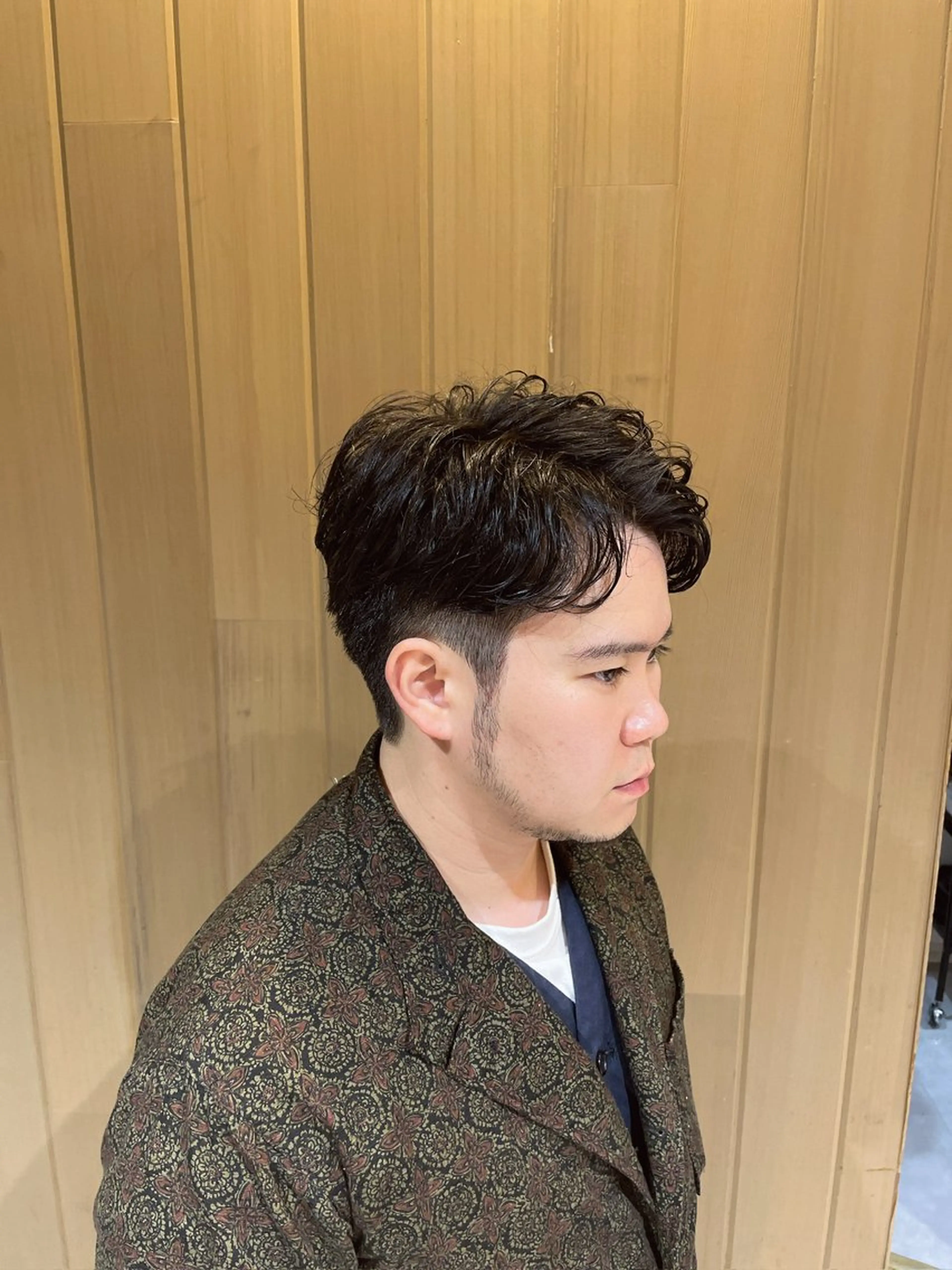 パーマ メンズ フェザーパーマ メンズパーマ PAPASS|尾頃 功明|メンズパーマのヘアスタイル