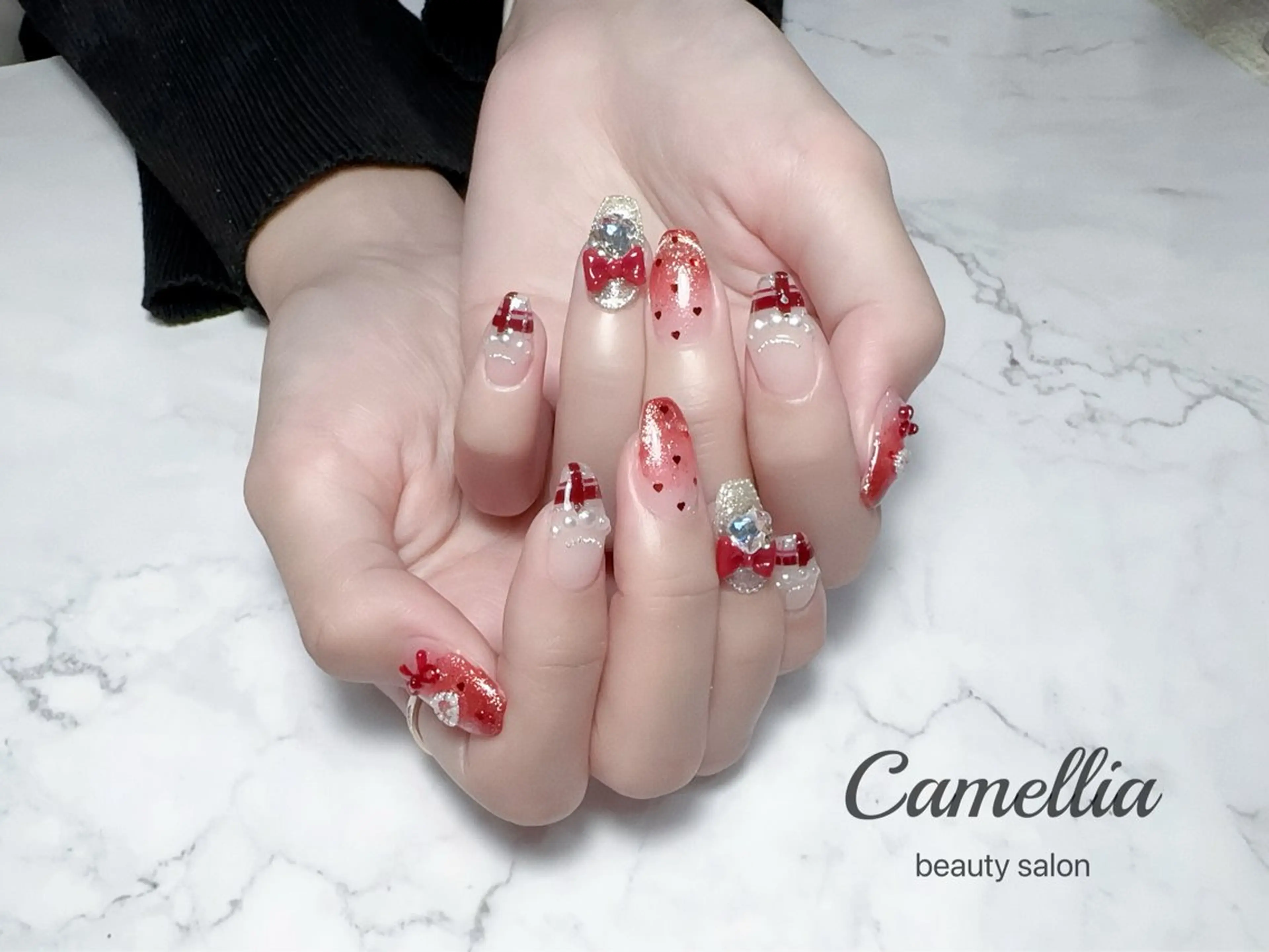 ネイル ハンドネイル ハンドケア Camellia nail salonのネイルデザイン