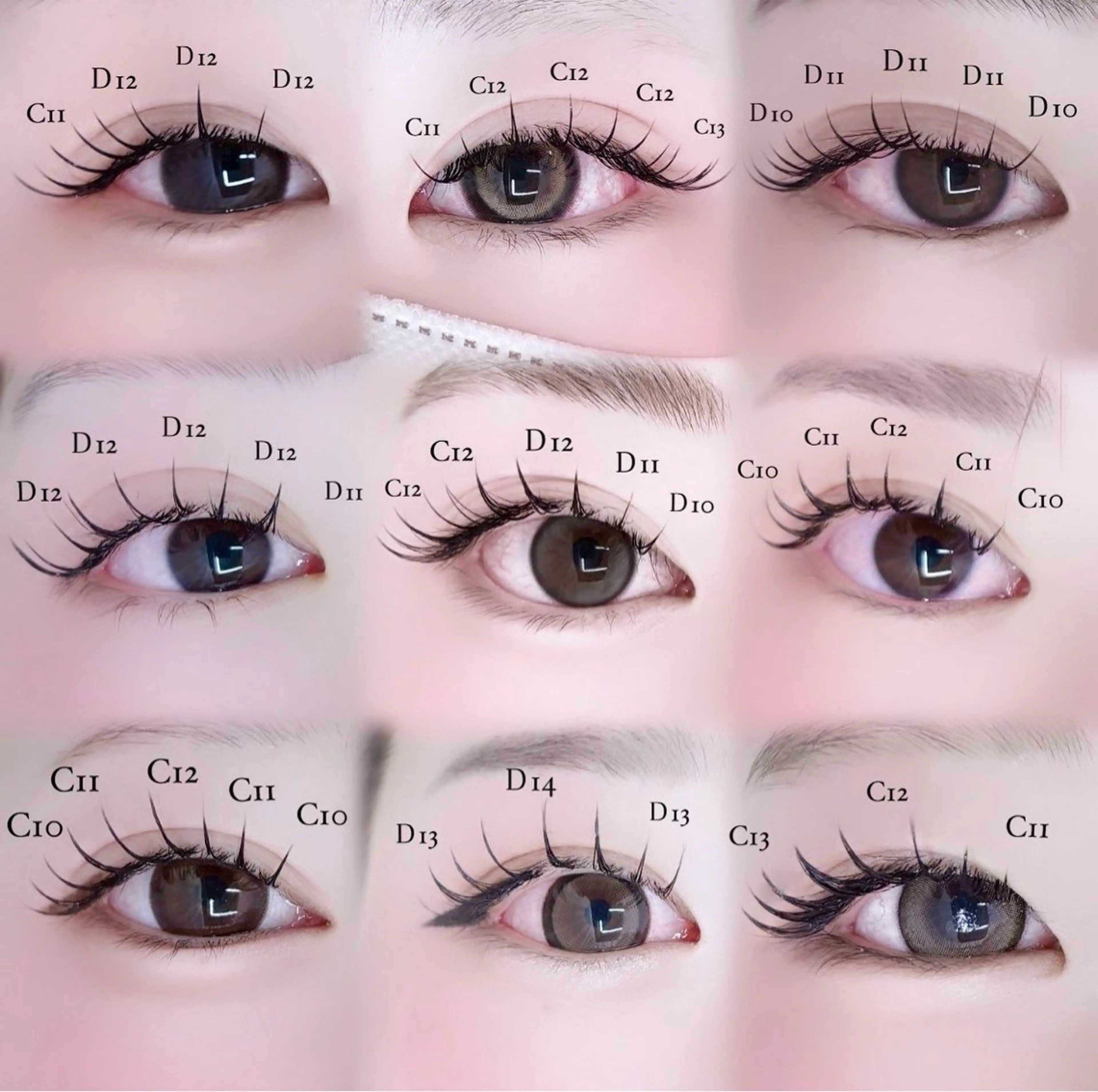 マツエク・マツパ 髪質改善 elena by artefice所属・塩貝 幸音のマツエク・マツパデザイン