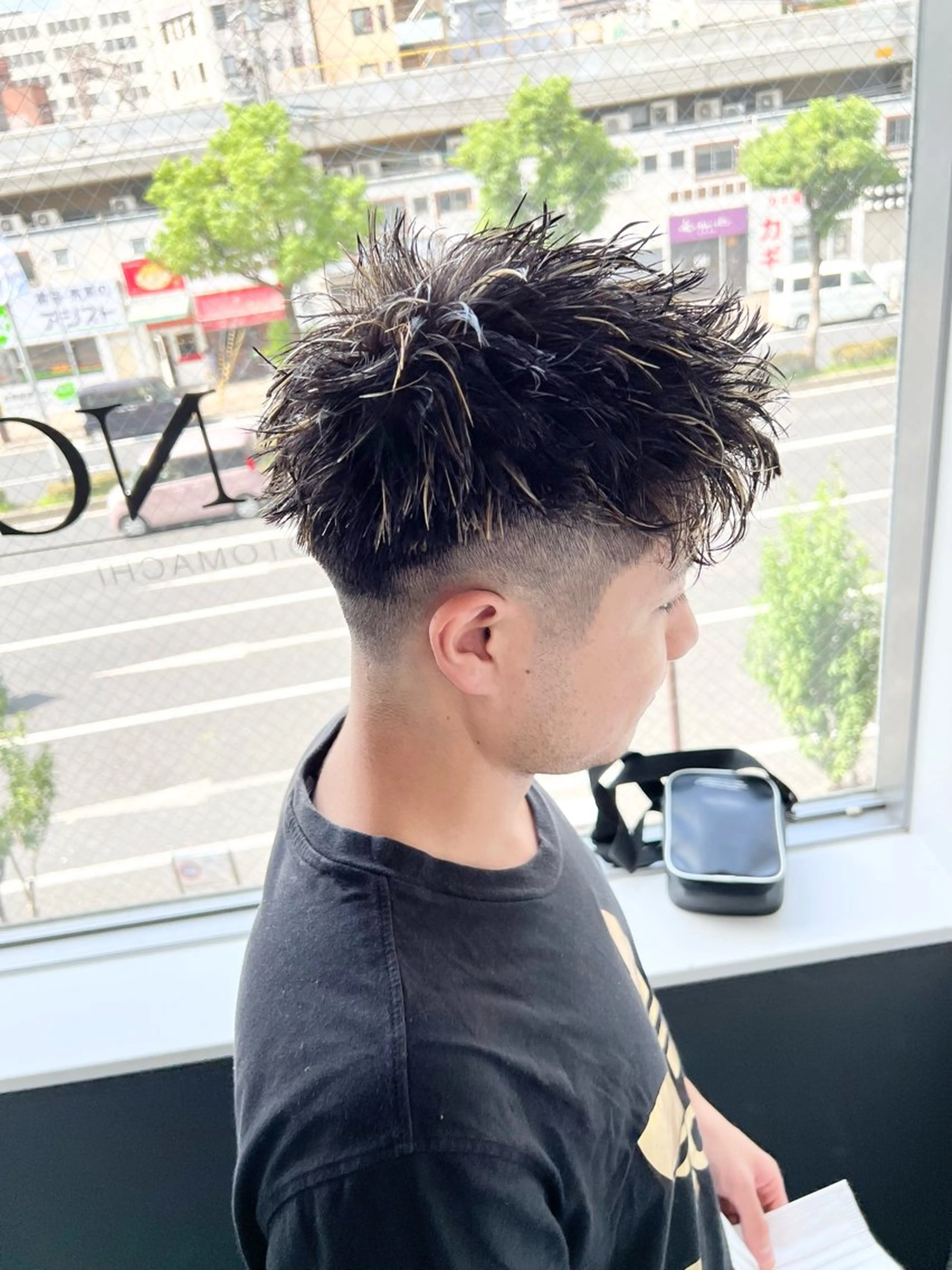 ショート パーマ カット パーマ メンズパーマ/ メンズ特化/寺阪拓真のヘアスタイル