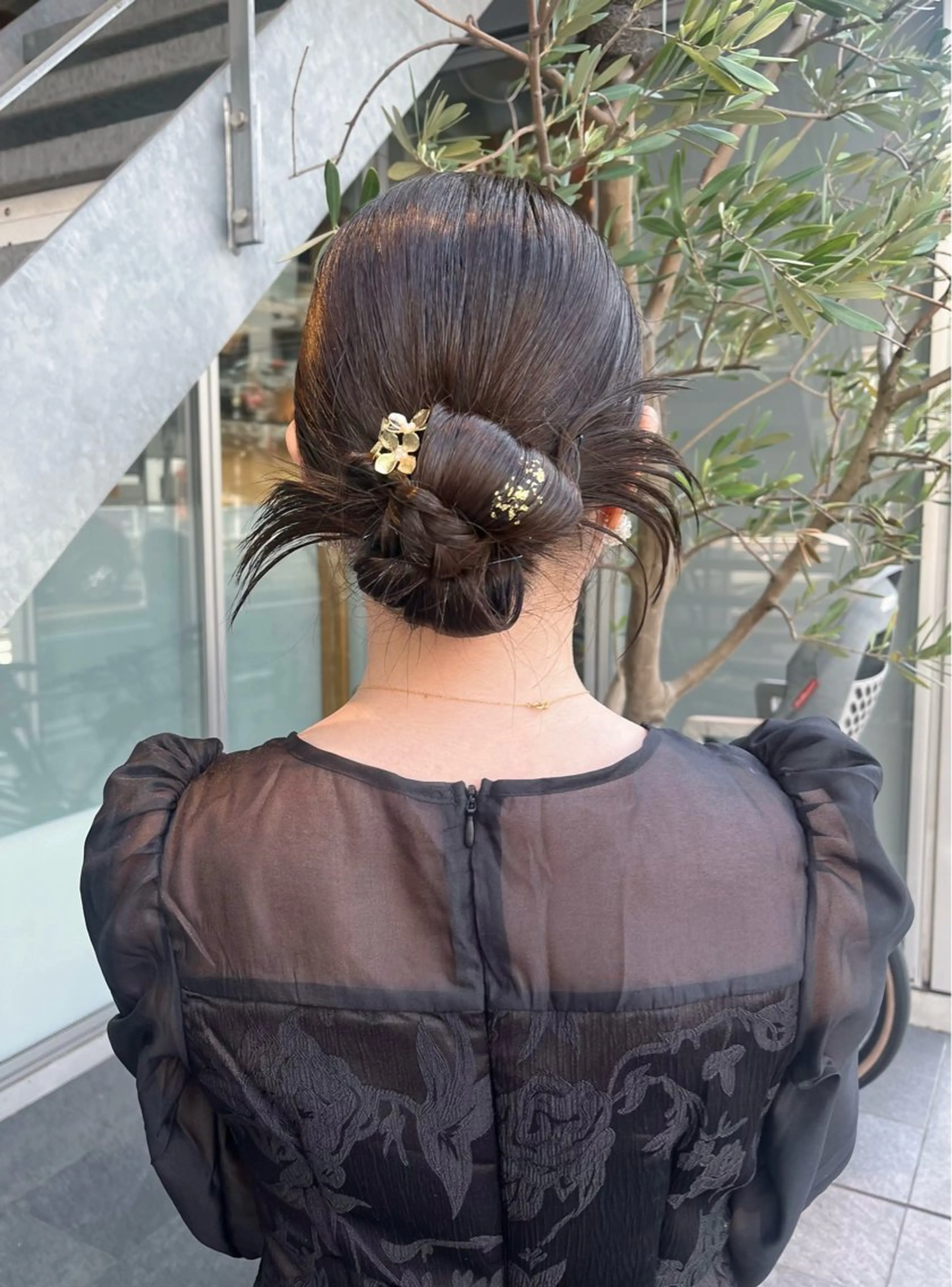 お呼ばれヘアアレンジ🎀❕の写真