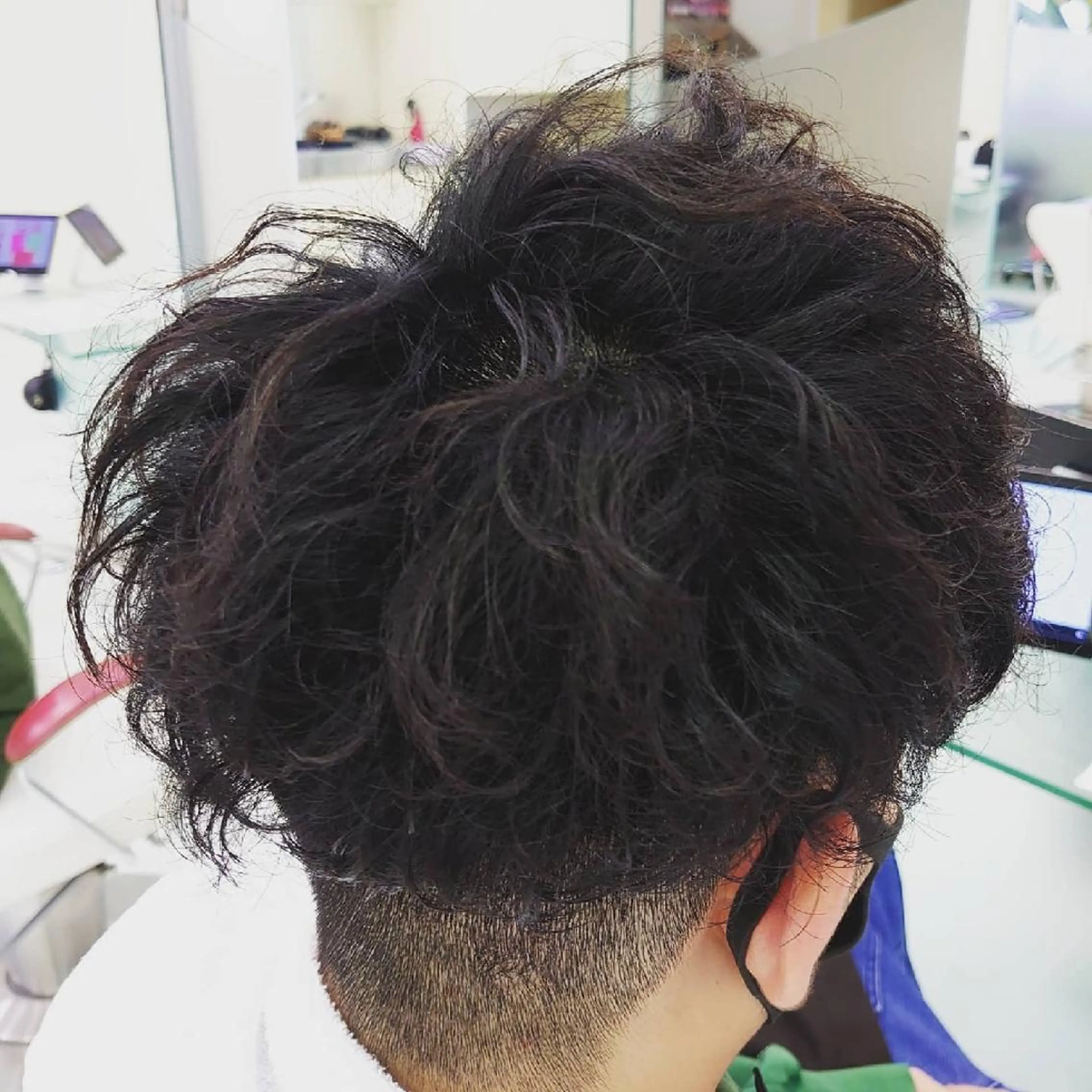 ショート パーマ メンズ マッシュ 🐺デザインウルフ / 一ノ瀬 凌🐺のヘアスタイル