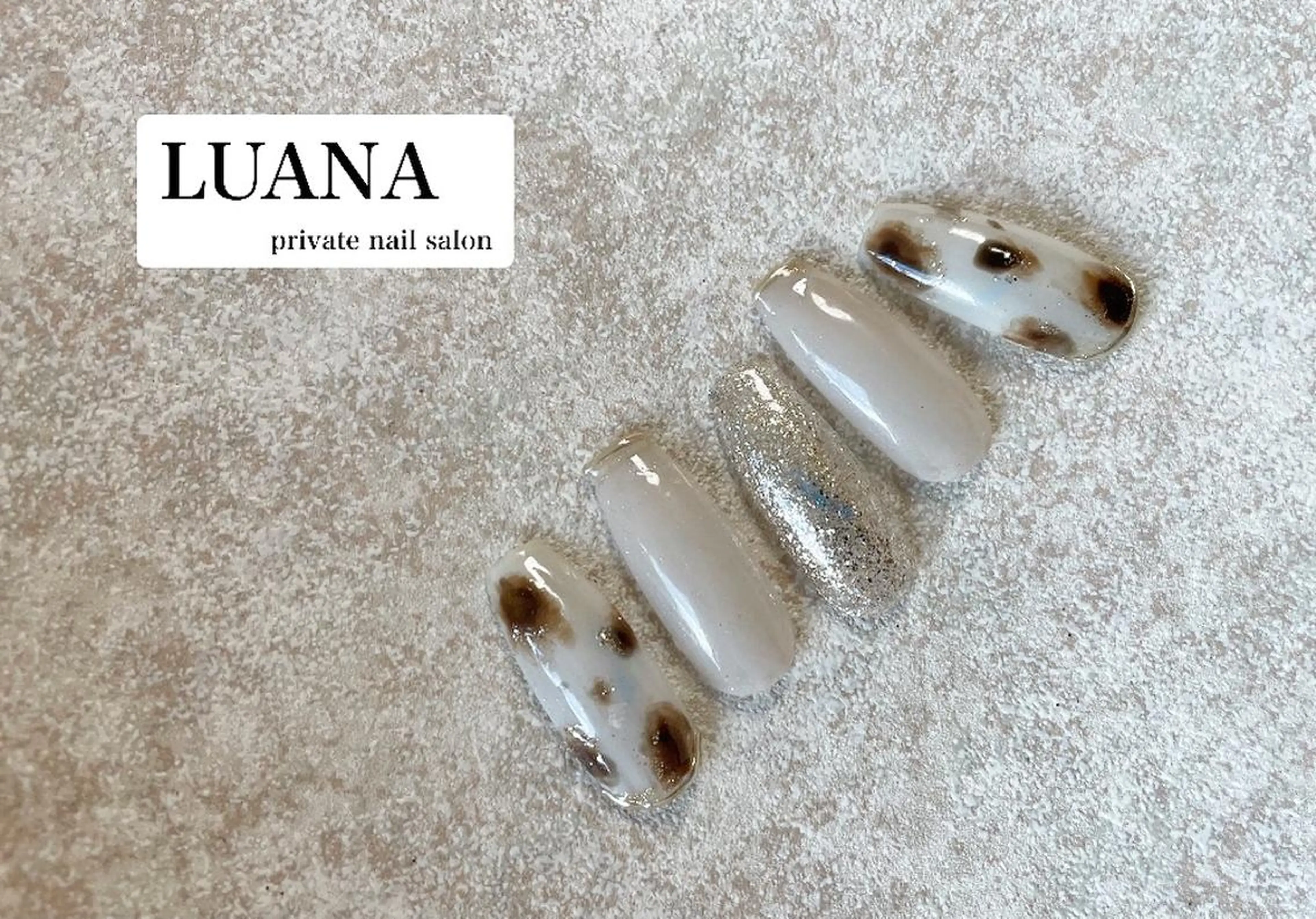 ネイル フラワーネイル フレンチネイル マットネイル ミラーネイル ニュアンスネイル ルアナ プライベートサロンのネイルデザイン