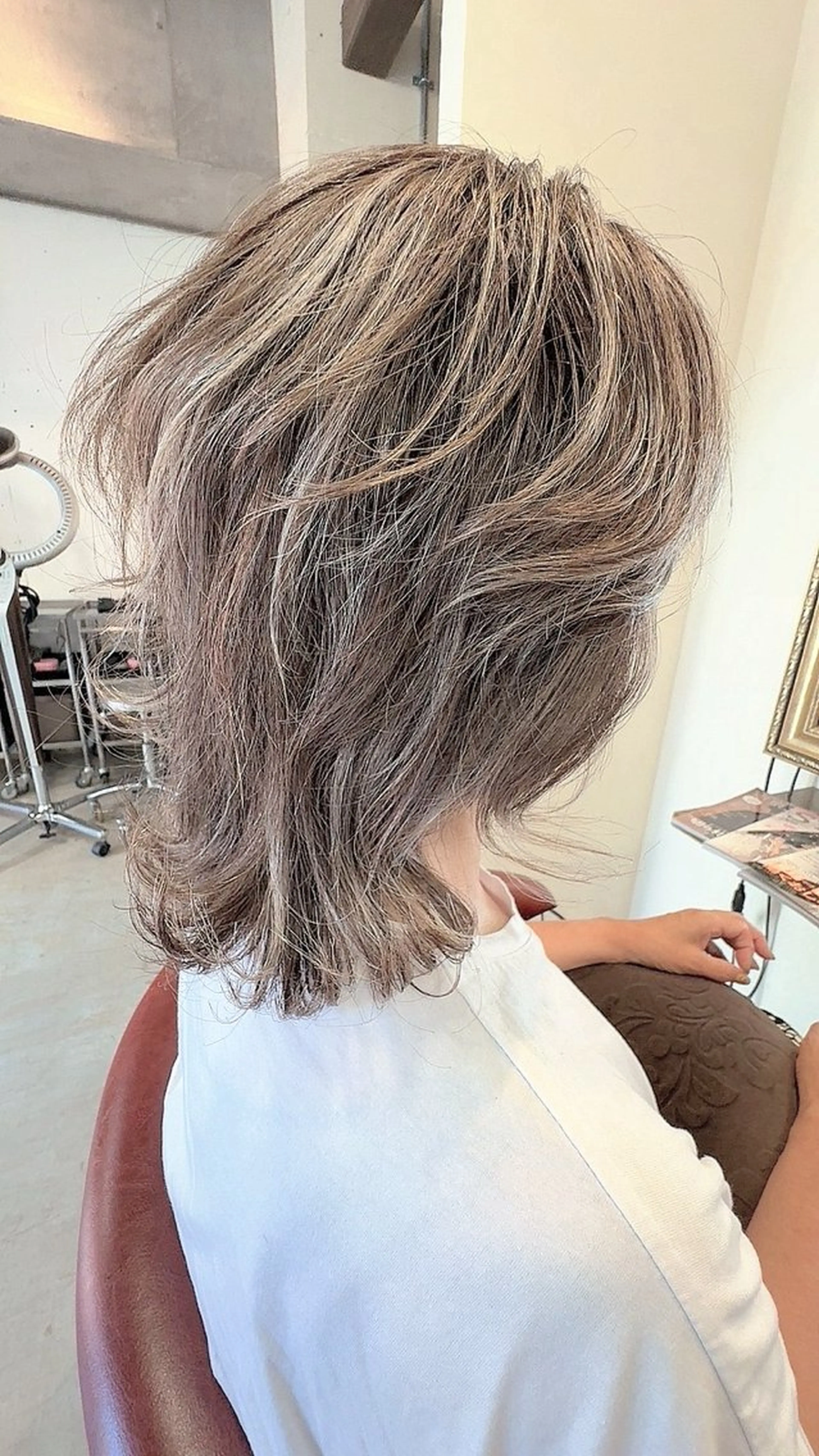 カラー パーマ オーナースタイリスト 佐藤のヘアスタイル