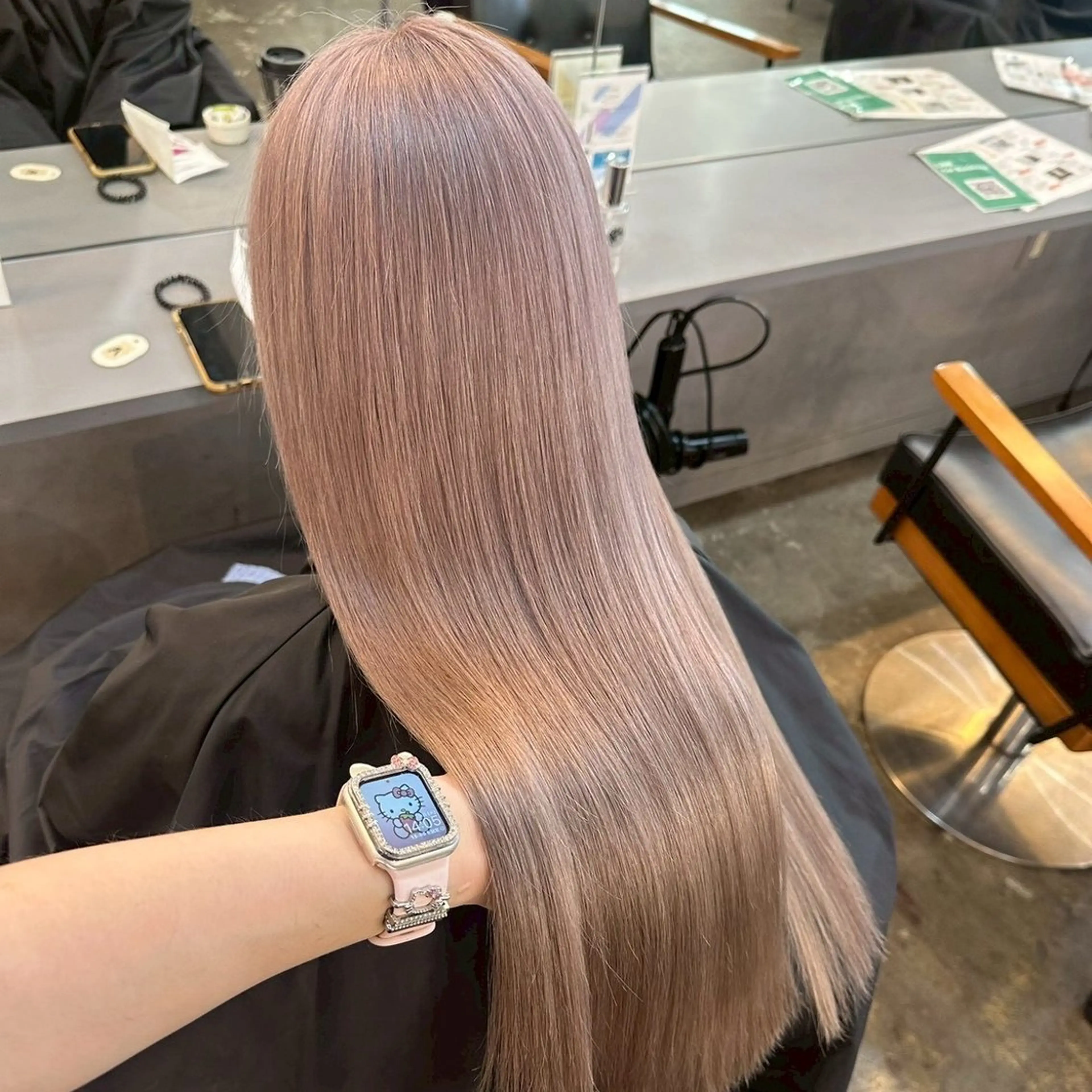 ☀️平日限定価格☀️カット+フルカラー+バイカルテ髪質改善トリートメントの写真