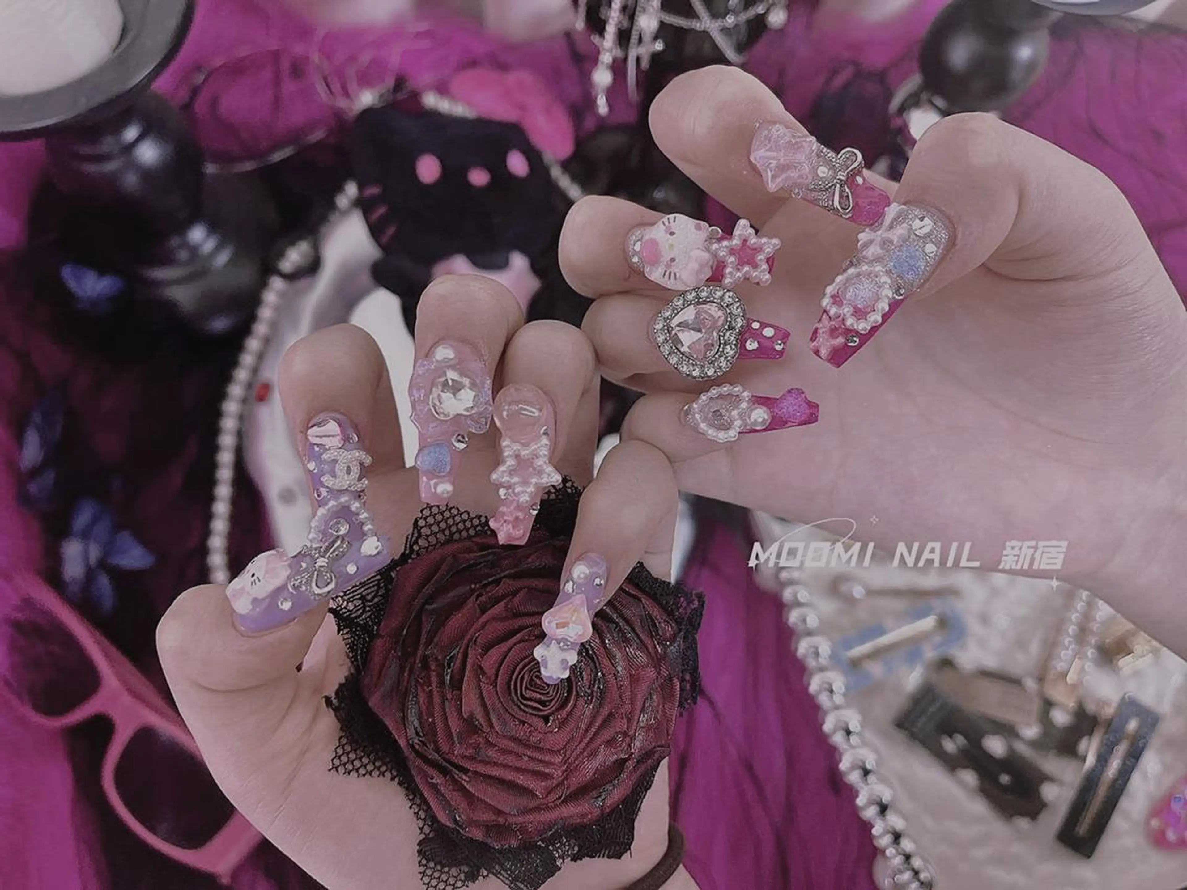 ネイル moomi nail スカルプ専門のネイルデザイン