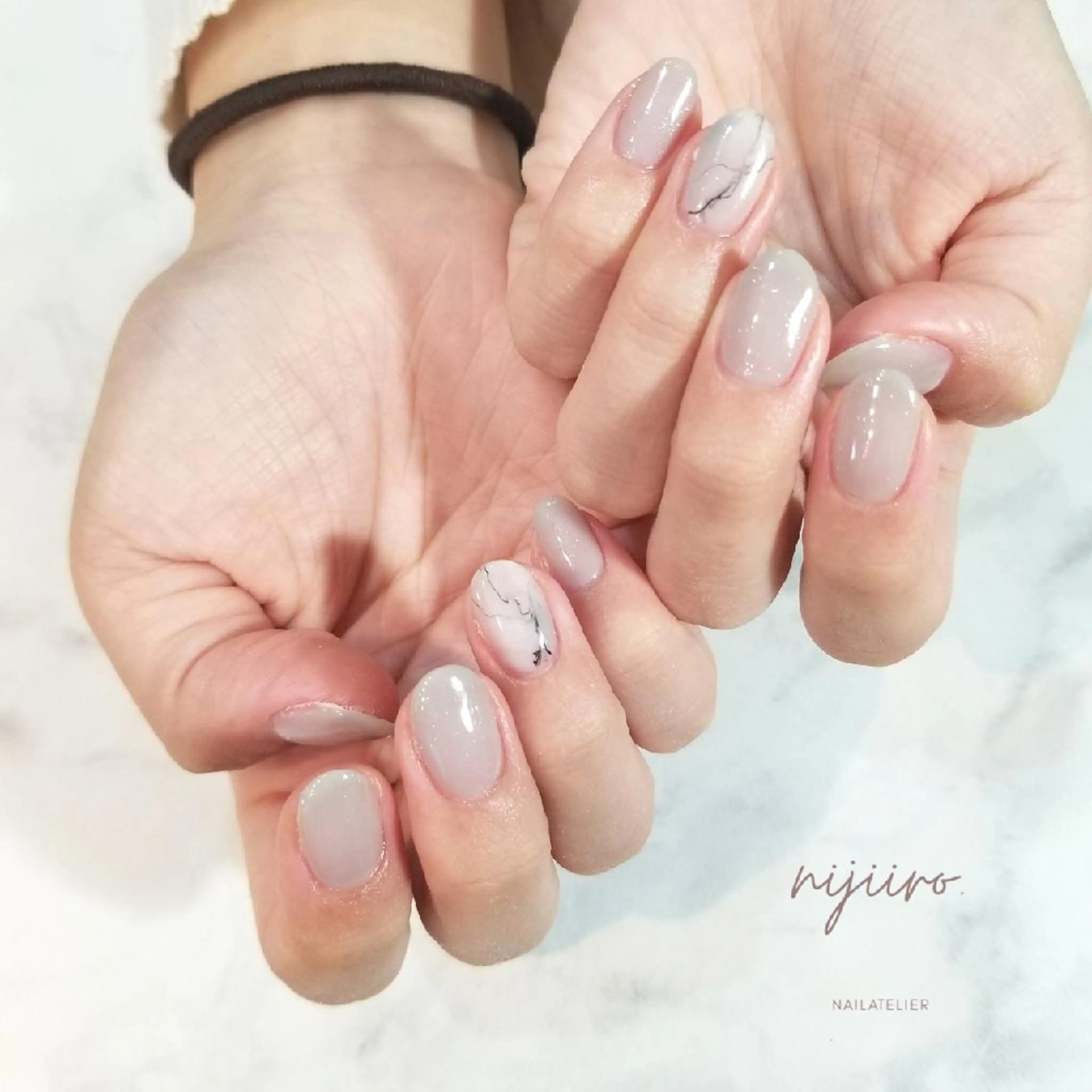 ネイル ハンドネイル nailatelier nijiiro.所属・nijiiro🌈 サトウのネイルデザイン