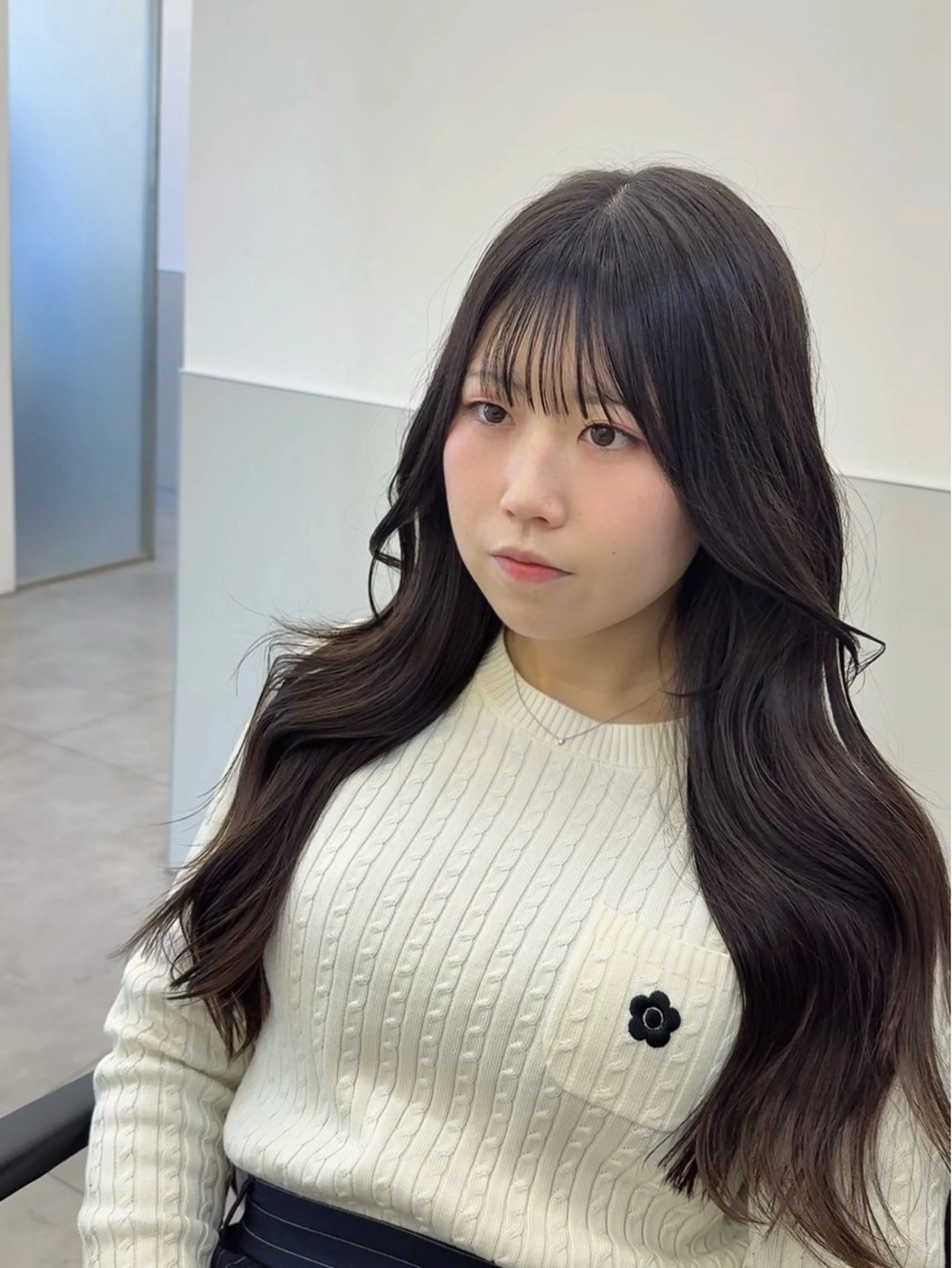 ロング 韓国風ヘア レイヤーカット トリートメント カット トリートメント GO TODAY シェアサロン 町田店所属・韓国ヘア🇰🇷 スズキのヘアスタイル