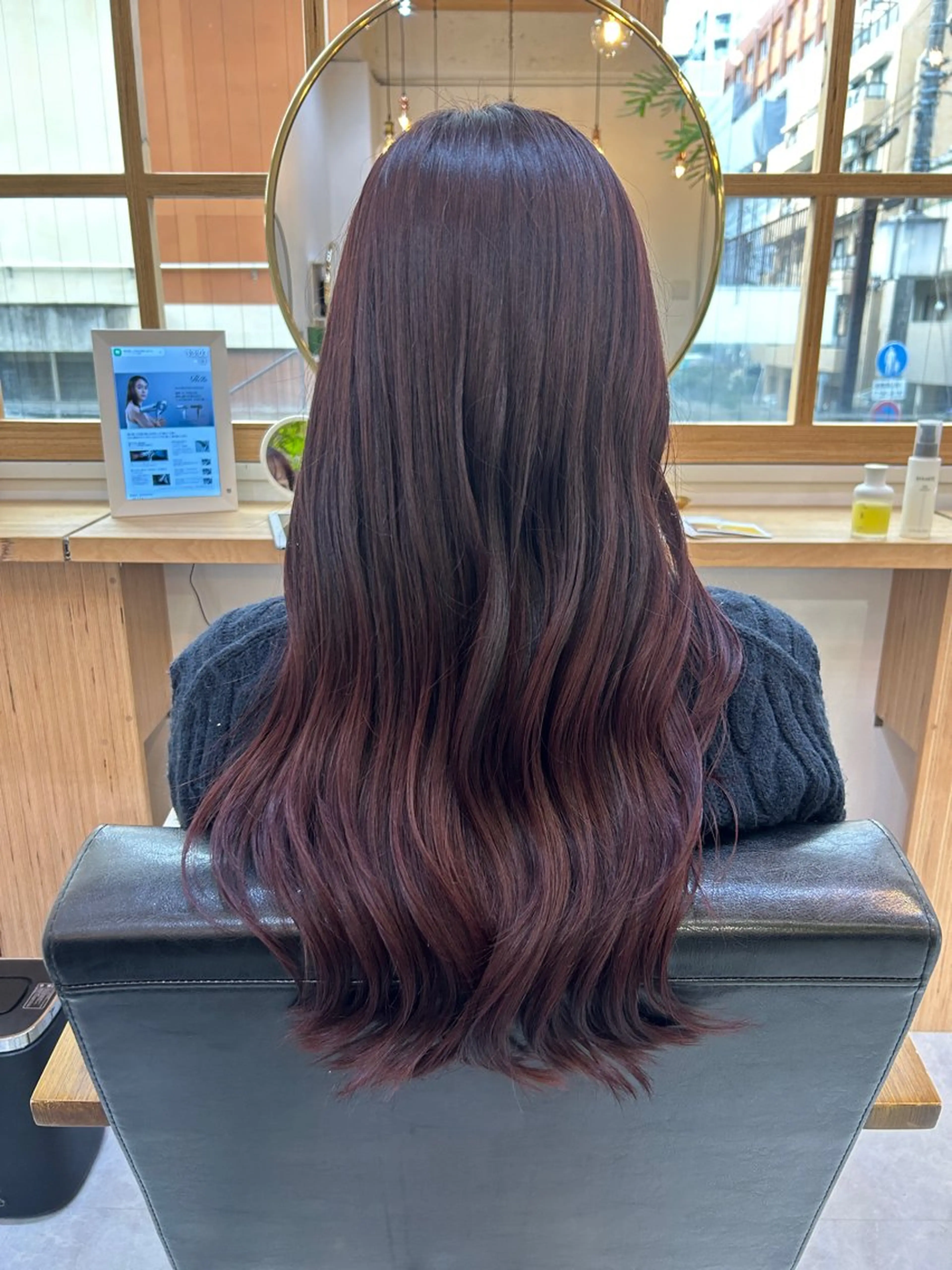 ロング カラー ヘアカラー CARICIA 白木 由里加/新栄のヘアスタイル