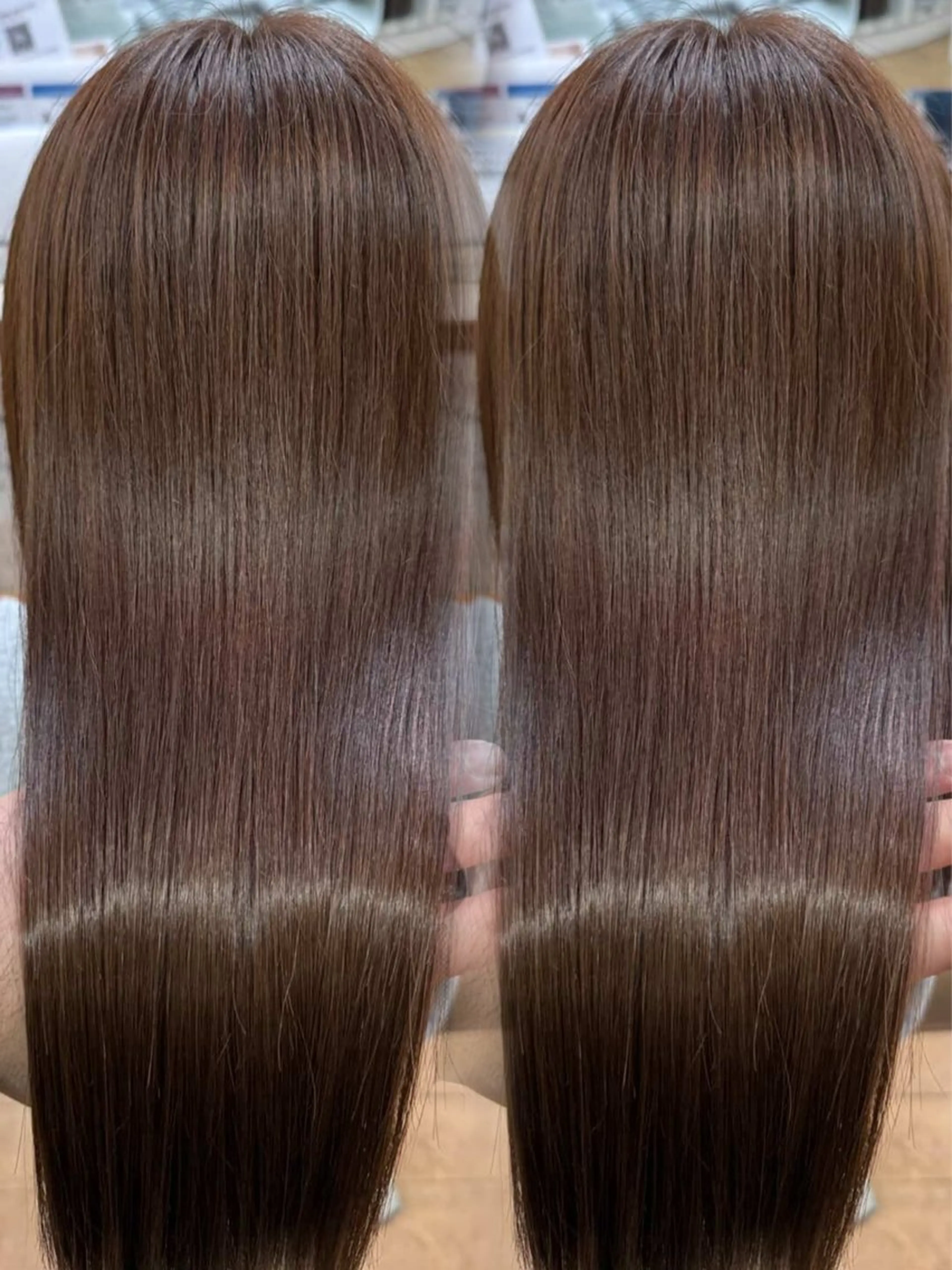 セミロング カラー カット ヘアカラー トリートメント 髪質改善TR特化 副店長 坂田一樹】のヘアスタイル