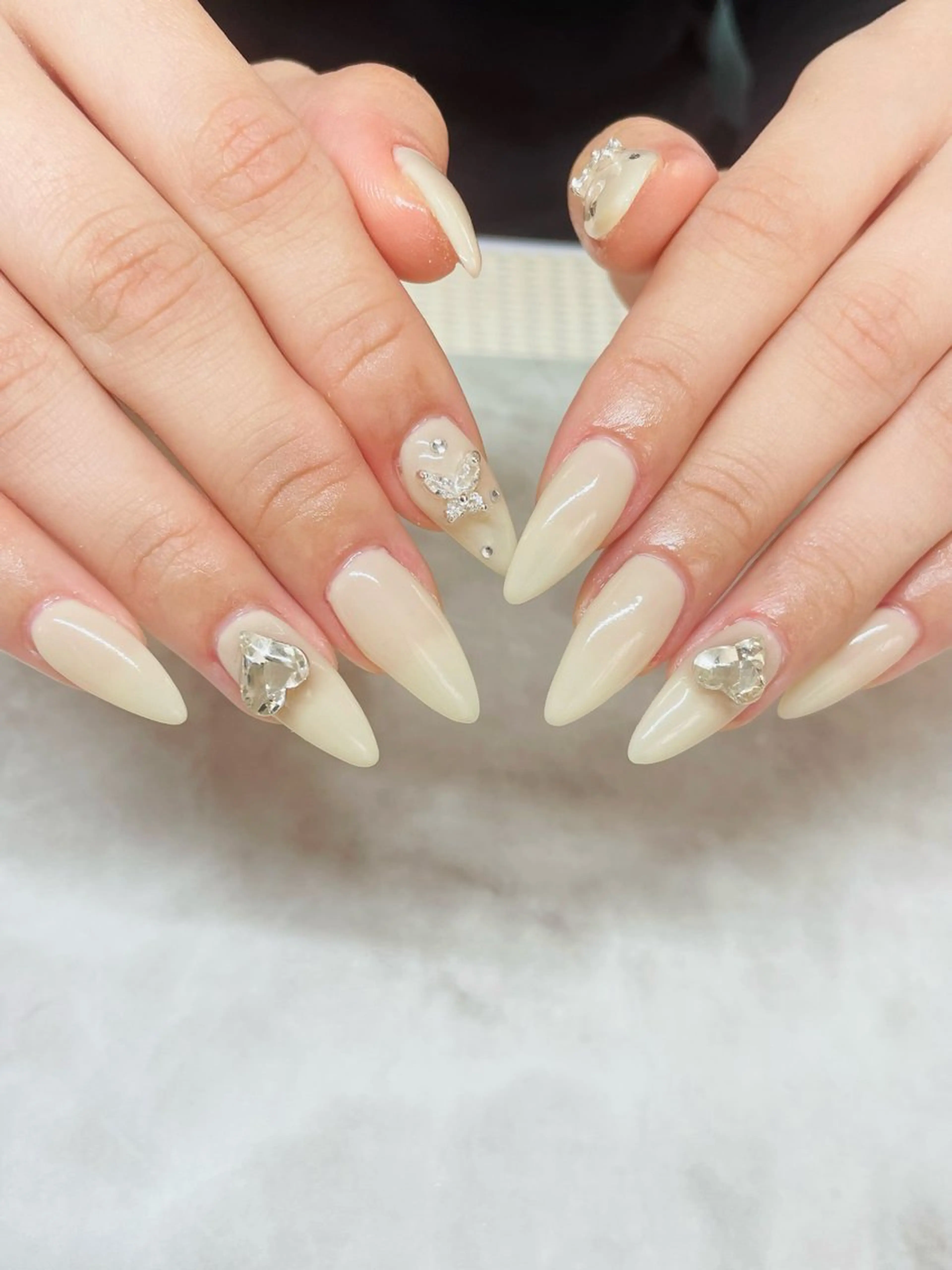 ネイル 長さ出し ワンカラーネイル ネイルチップ Star Beautyのネイルデザイン