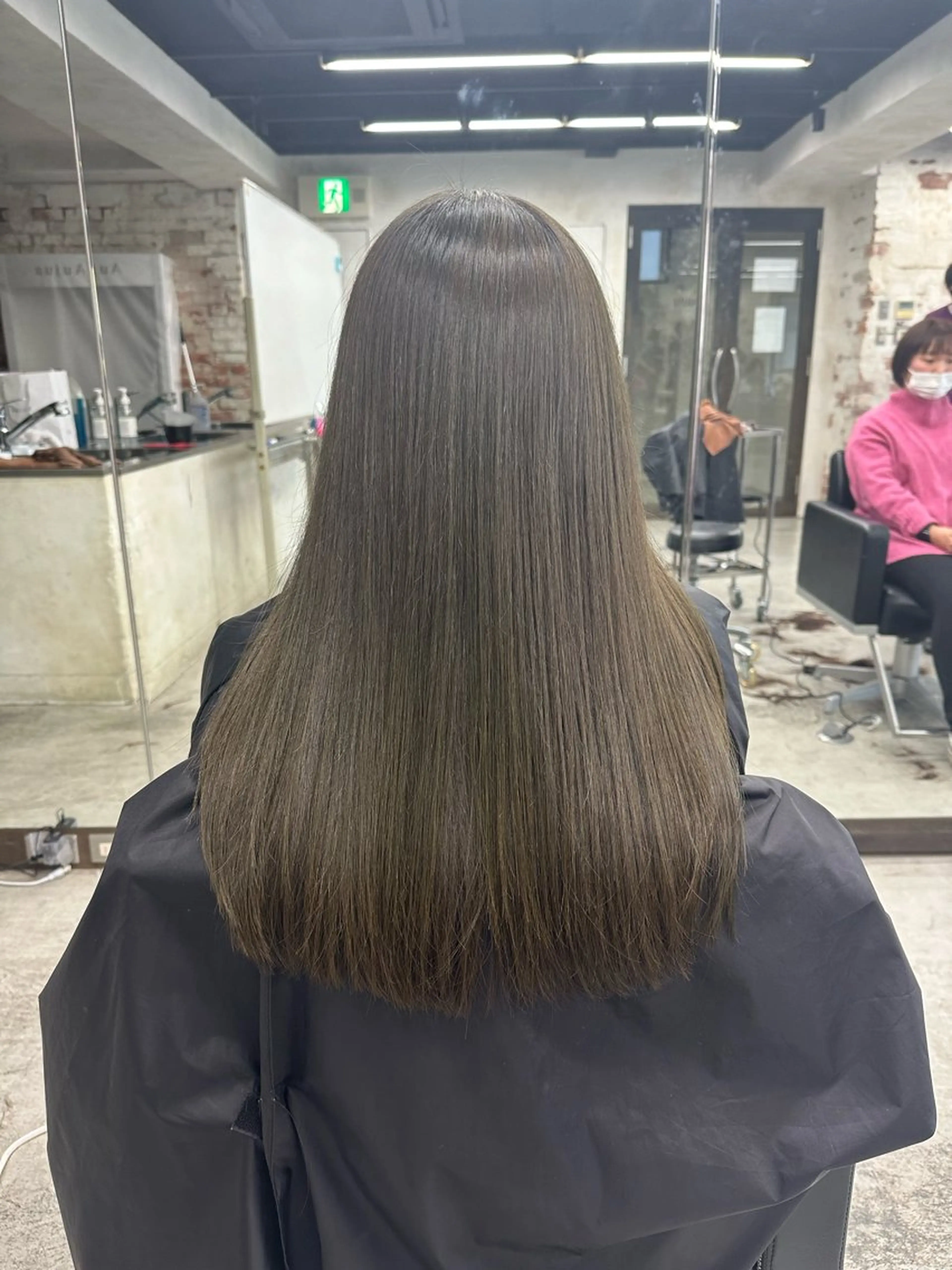 ロング カット ヘアカラー トリートメント 🩵透明感/高発色 /難波/北原佑記🌸のヘアスタイル