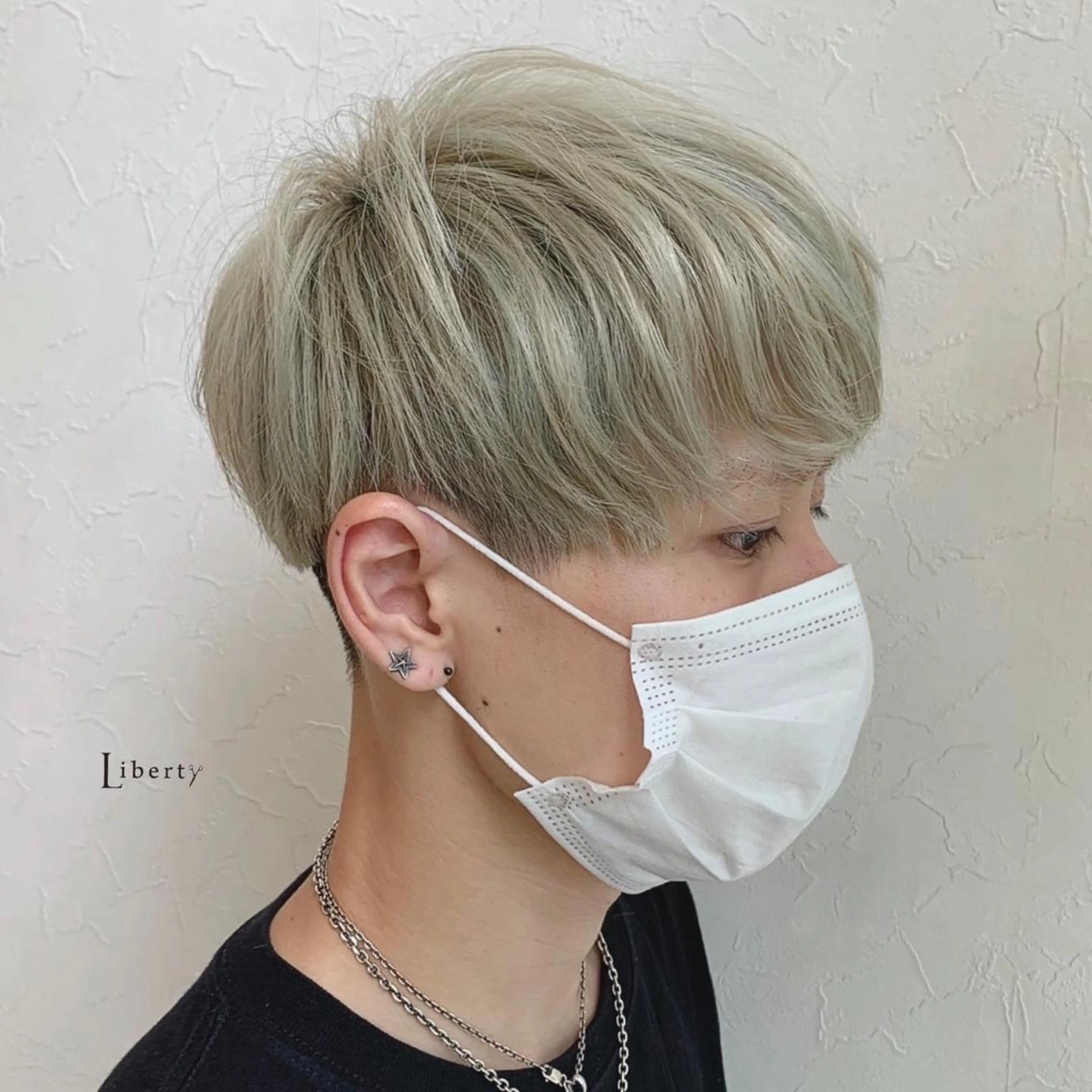 ショート カラー メンズ メンズ韓国風 韓国風ヘア ヘアカラー メンズ指名多数!! SiLO 田島のヘアスタイル