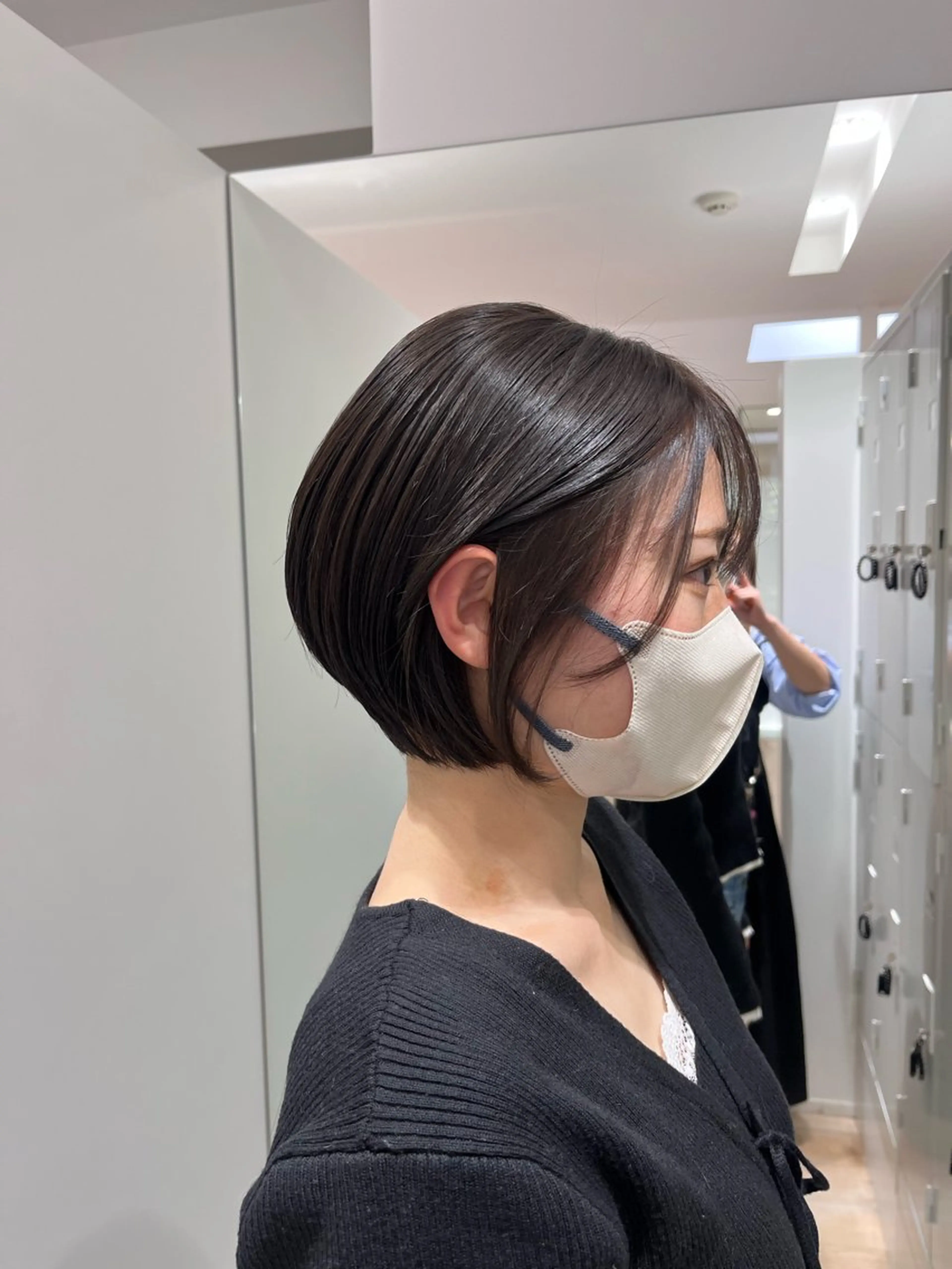 ショート 大人かわいい lobec/田代のヘアスタイル