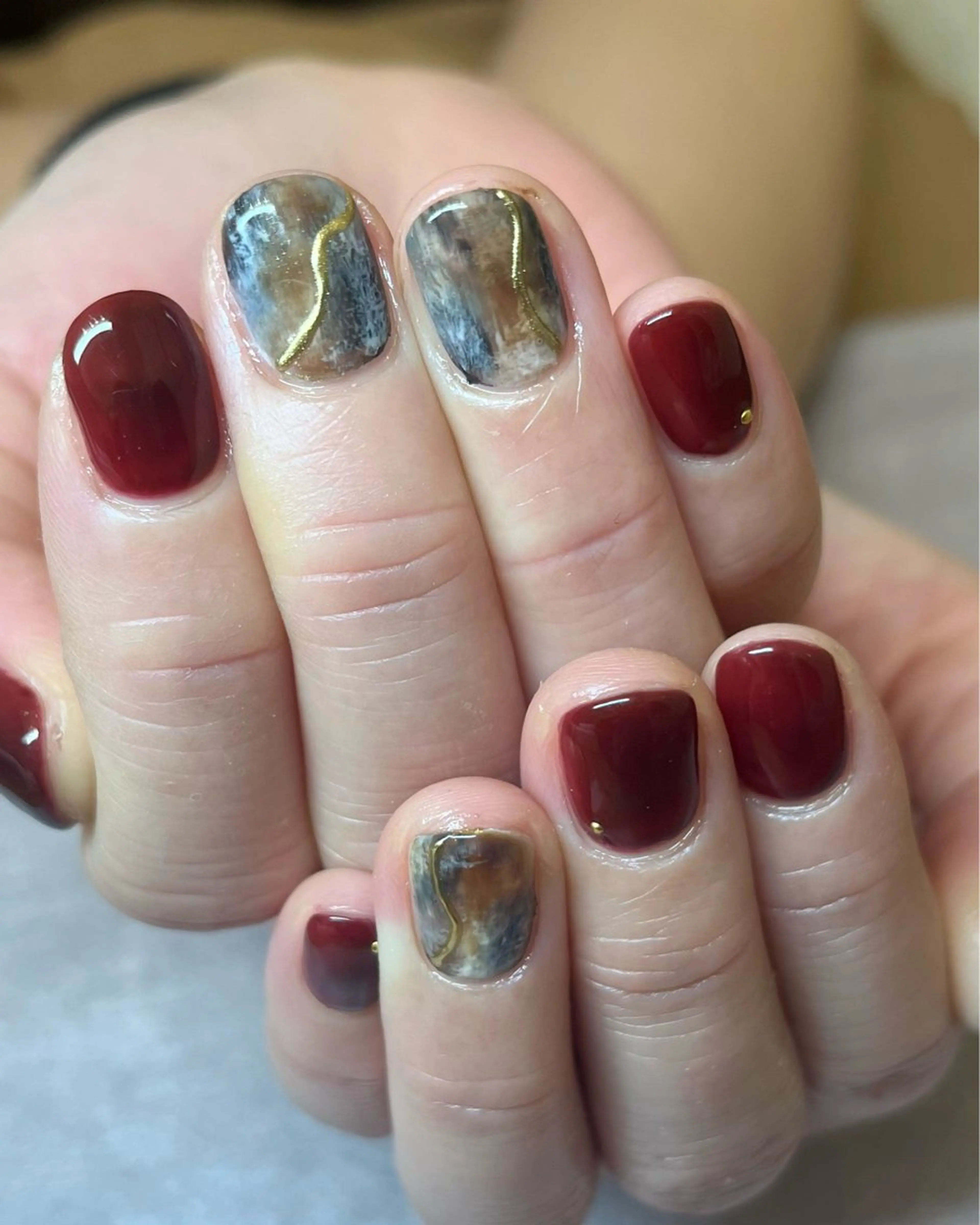 ネイル komorebi. 小峯 真実のネイルデザイン