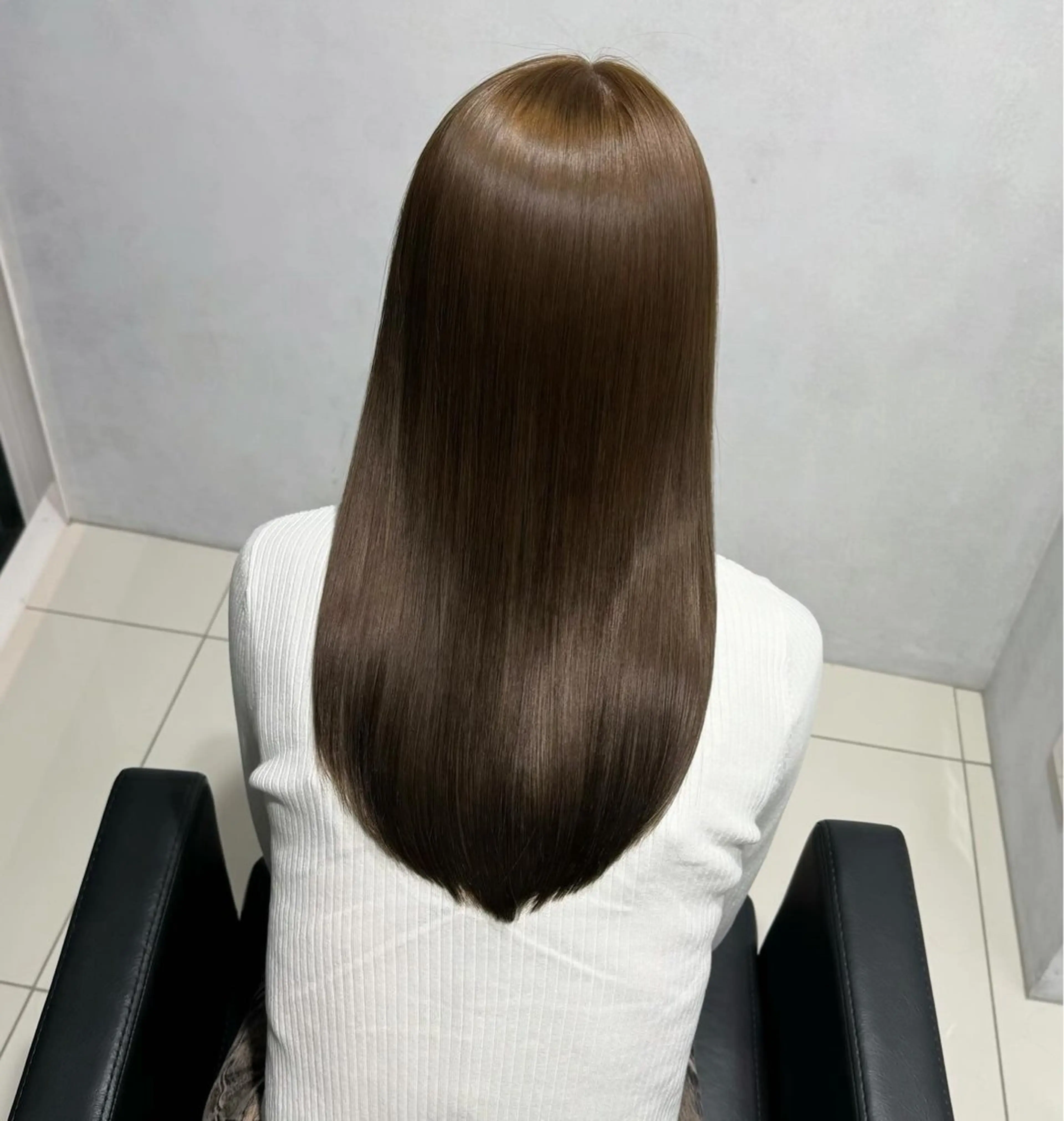 ロング ヘアカラー トリートメント AOl所属・🫧艶髪🪽 Karinのヘアスタイル