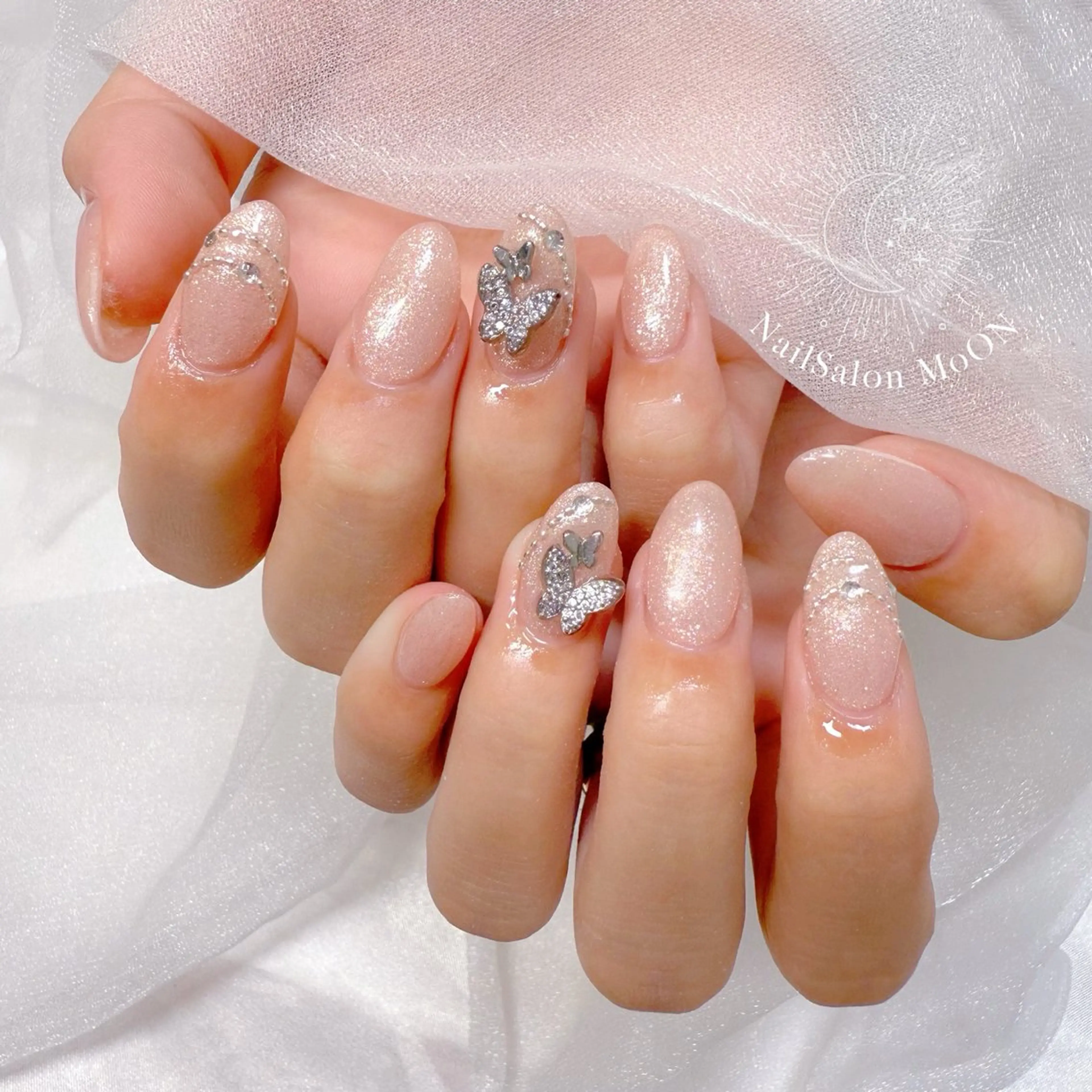 ネイル ハンドネイル ハンドケア MoON...❤︎ MeGuのネイルデザイン