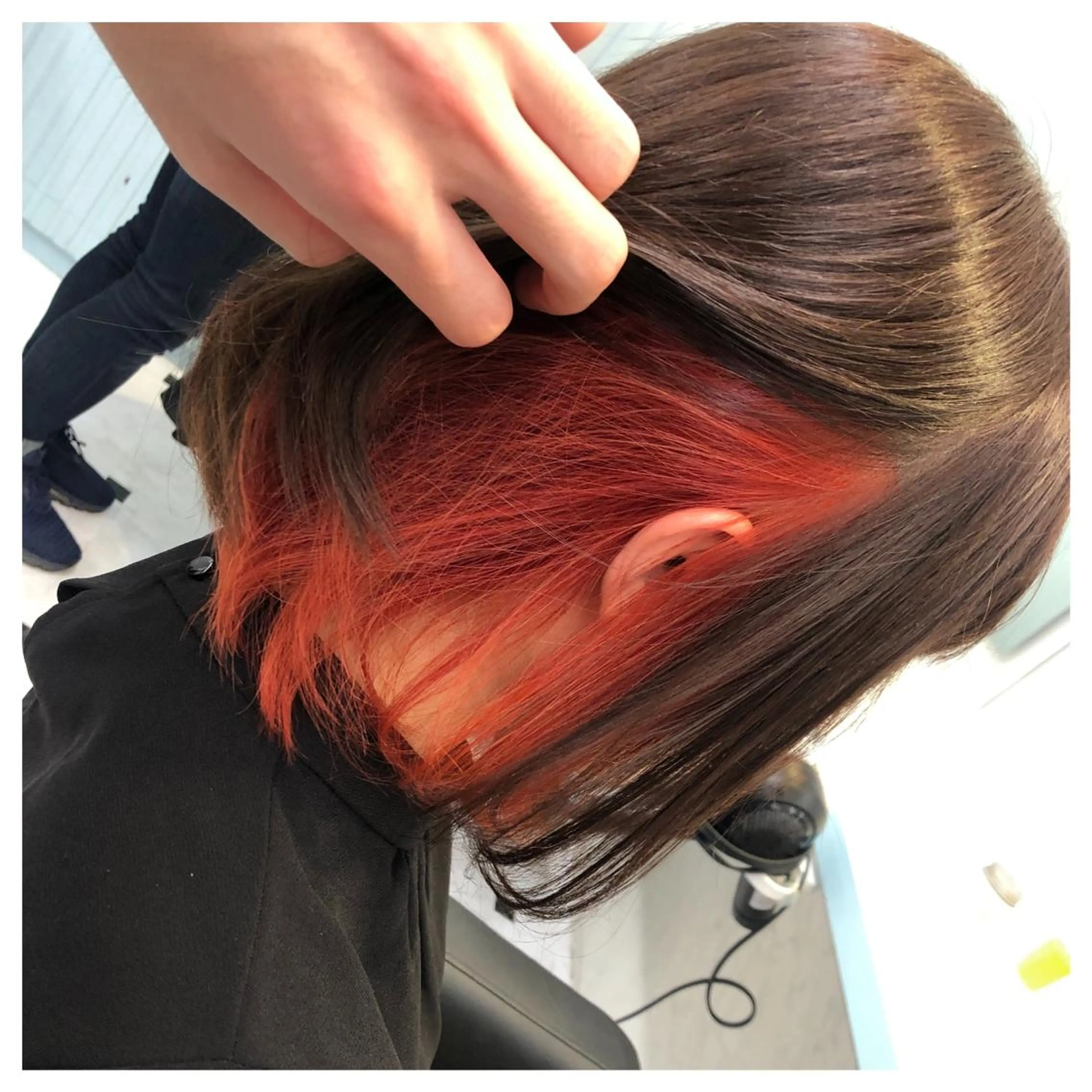 ショート ♡透け感カラー 大賀哲平♡のヘアスタイル