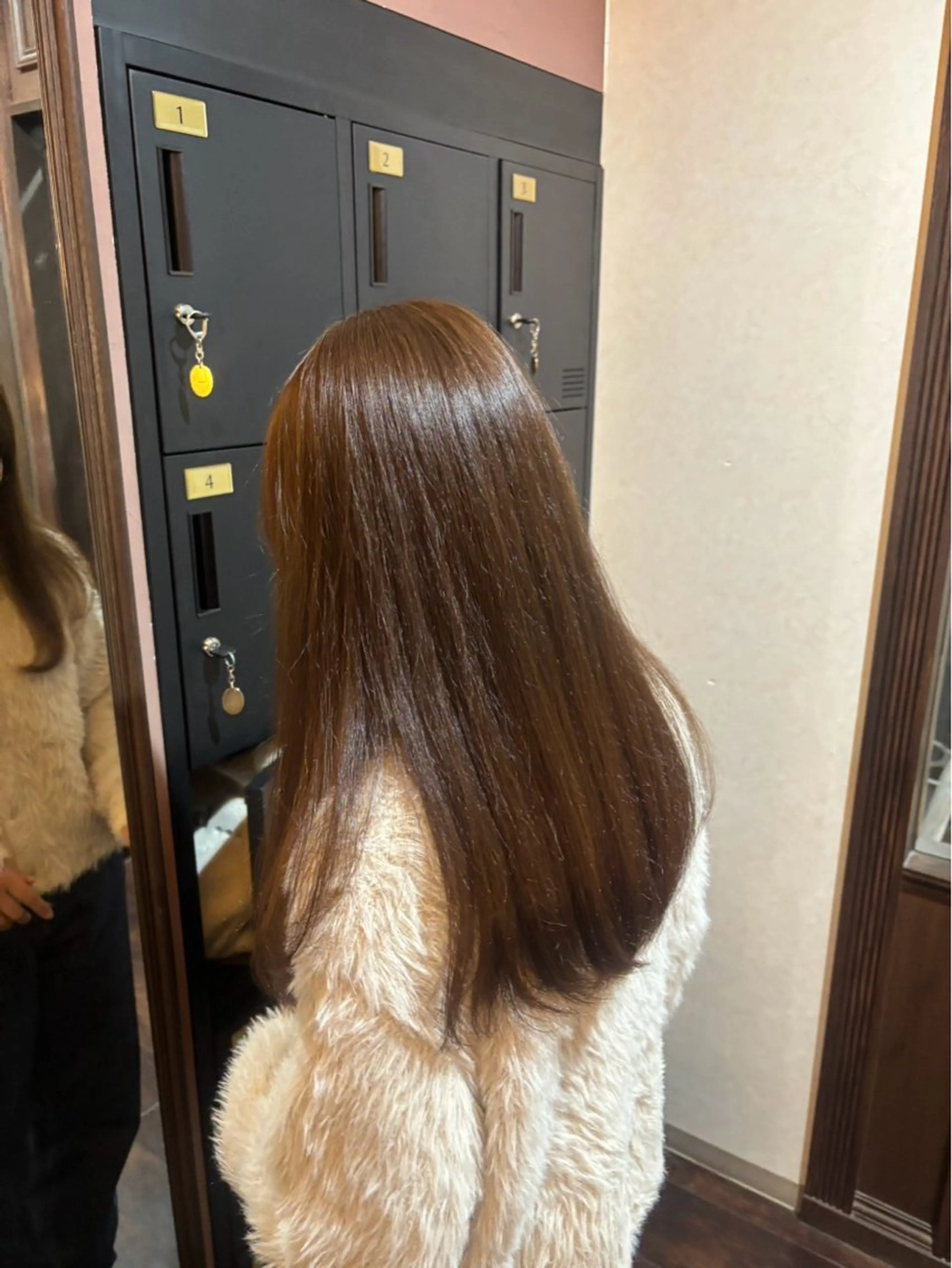 カラー ブラウンカラー マロンブラウン [naitre] mashiroのヘアスタイル