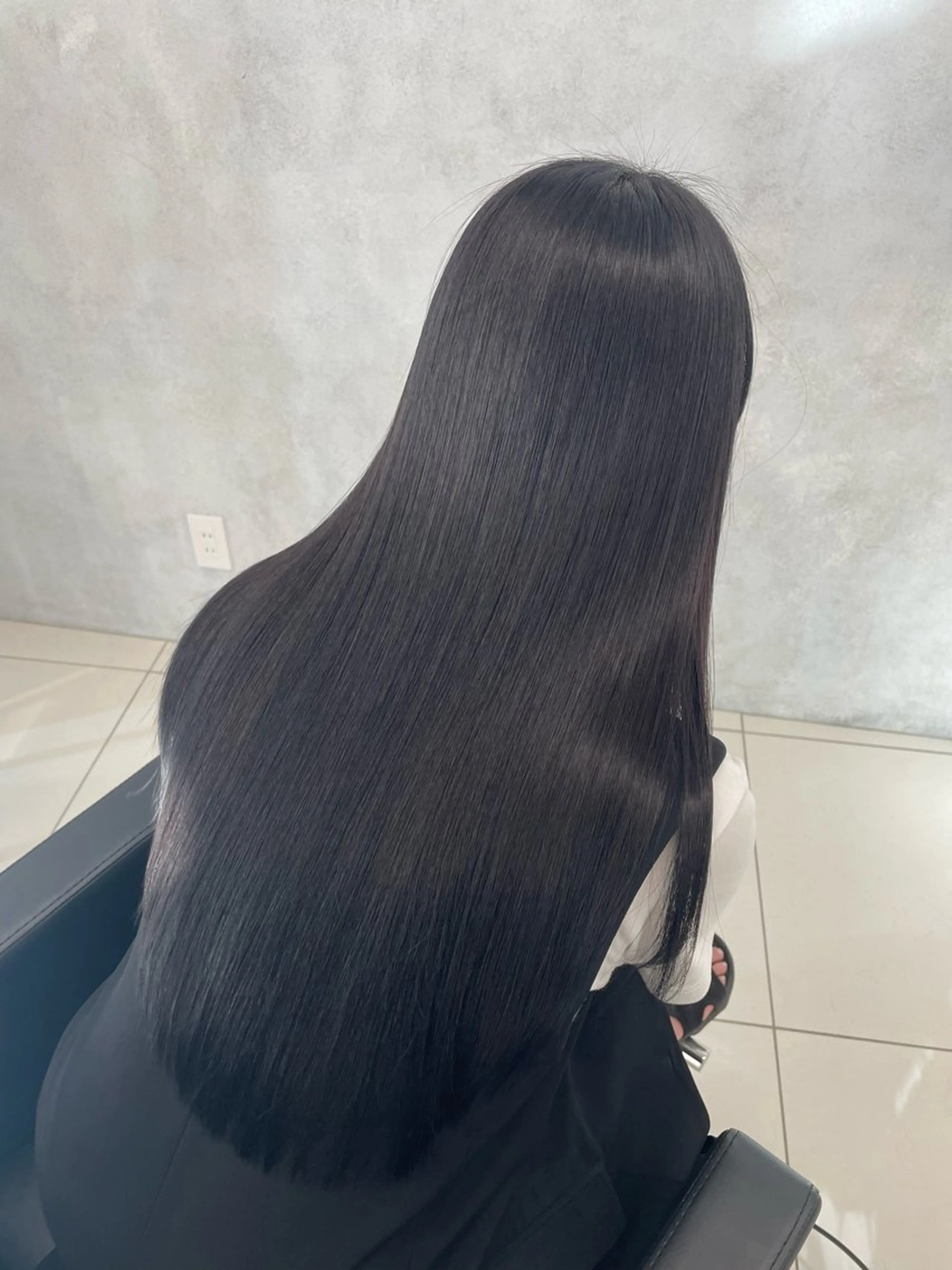 ロング カット 縮毛矯正 トリートメント ヘッドスパ ✨髪質改善✨美髪 矯正🫧小泉のヘアスタイル