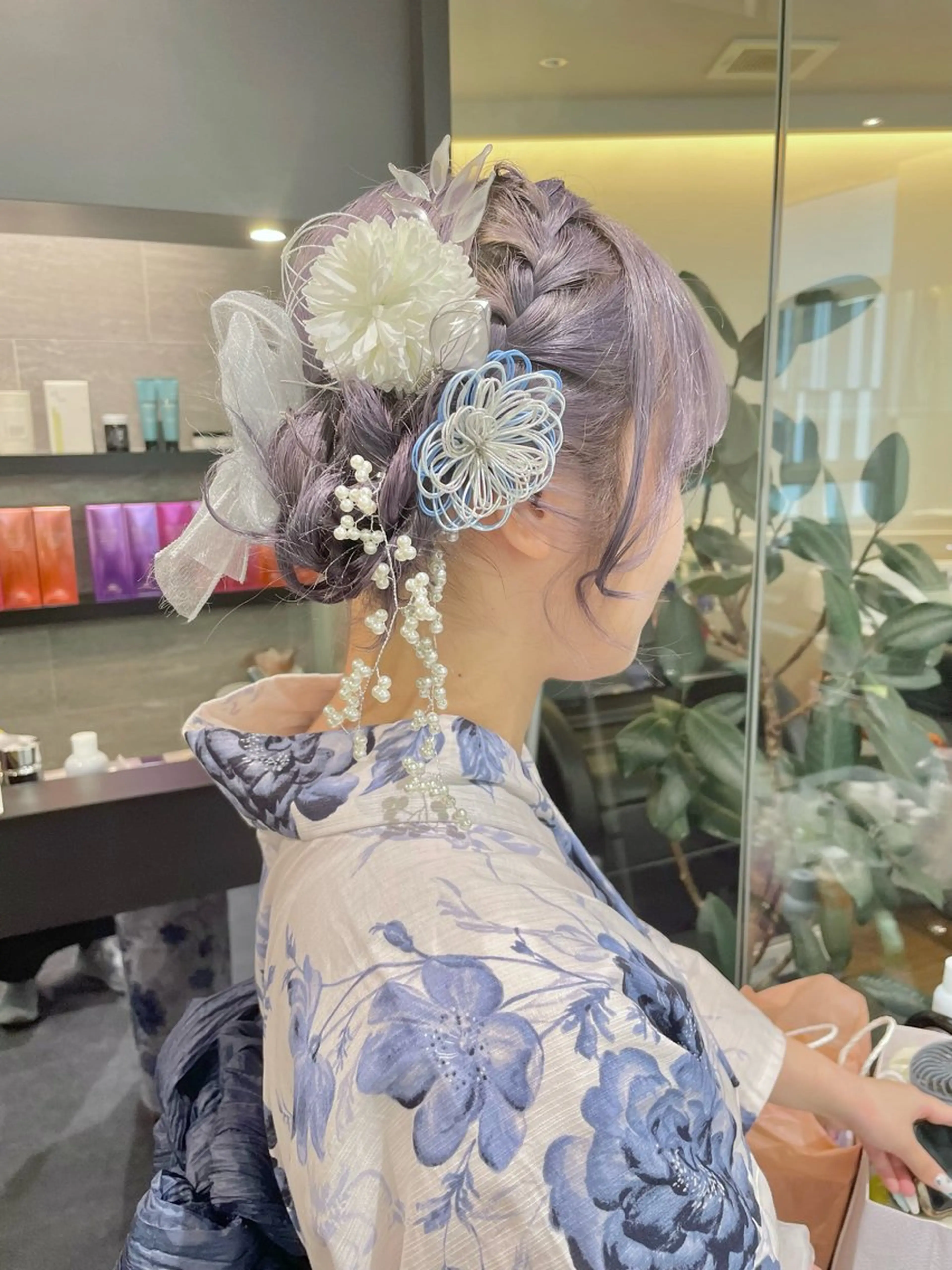 ヘアアレンジ ダブルカラー🦖 /髪質改善⚡️しおりのヘアスタイル