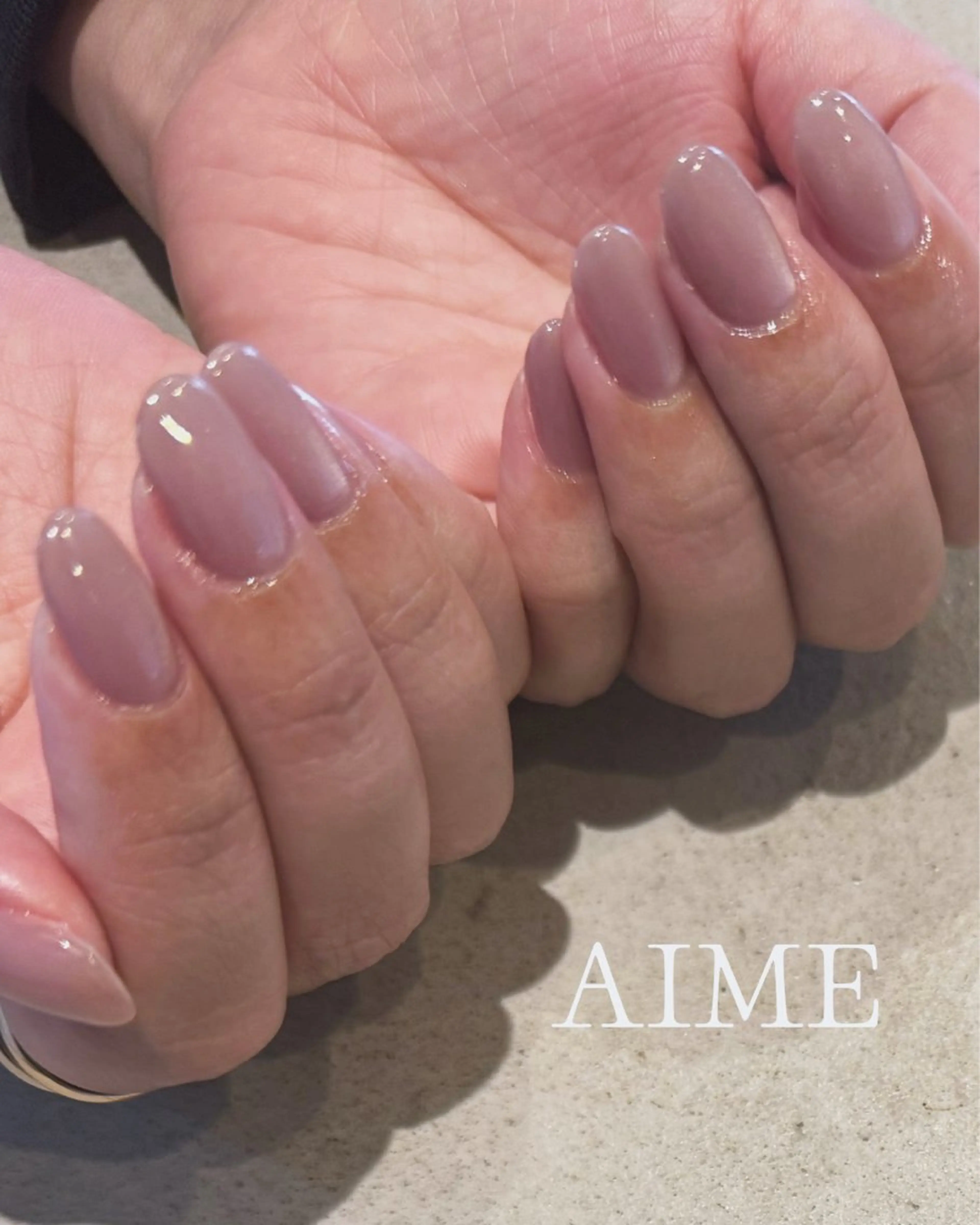 ネイル アートネイル ハンドネイル AIME （momo）のネイルデザイン