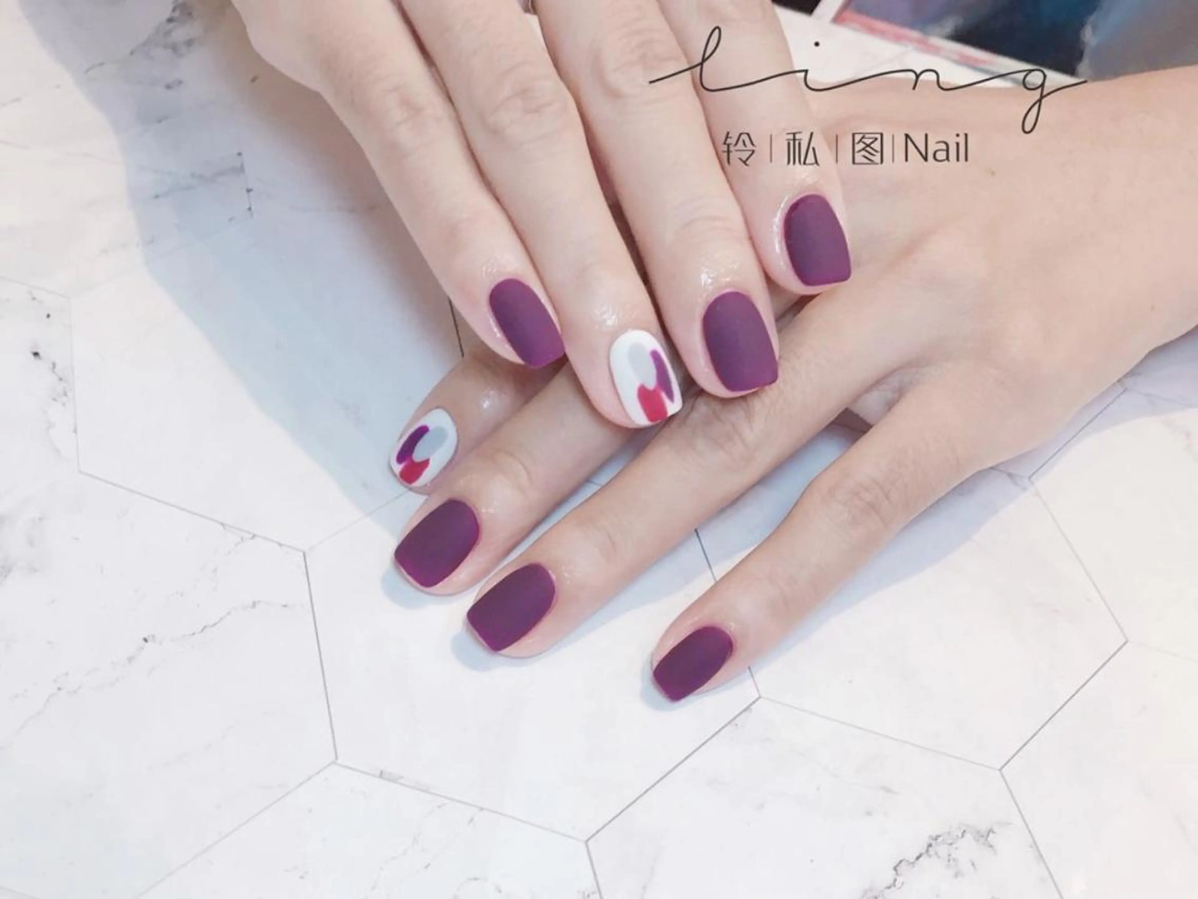 ネイル ハンドネイル ハンドケア 閨匠上野店 leoのネイルデザイン