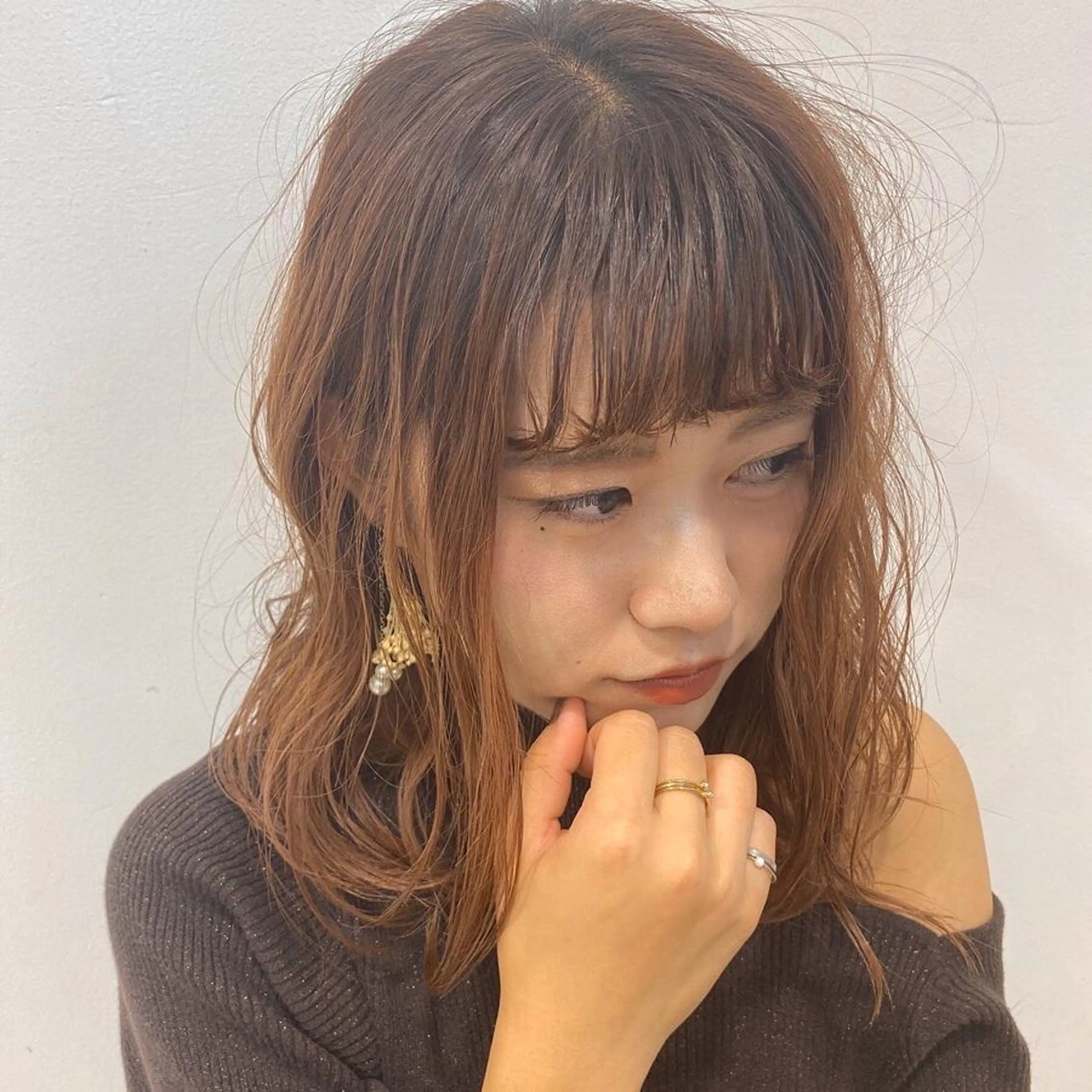 ロング カラー ヘアアレンジ ヘアカラー トリートメント 🪽似合わせカラー RENA.🪽🩶のヘアスタイル