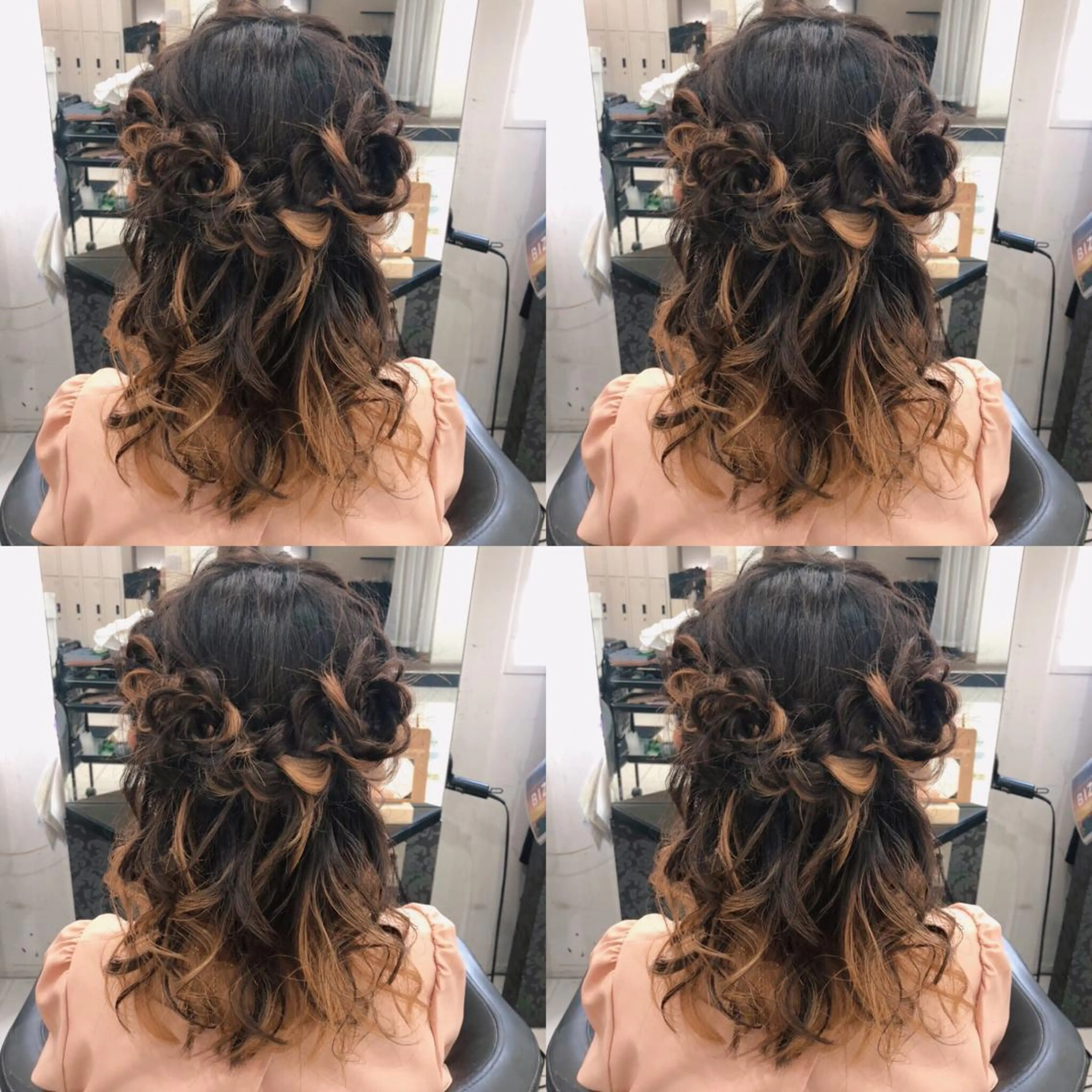 ミディアム ヘアアレンジ ヘアセット 🌷MAYU 🌷のヘアスタイル