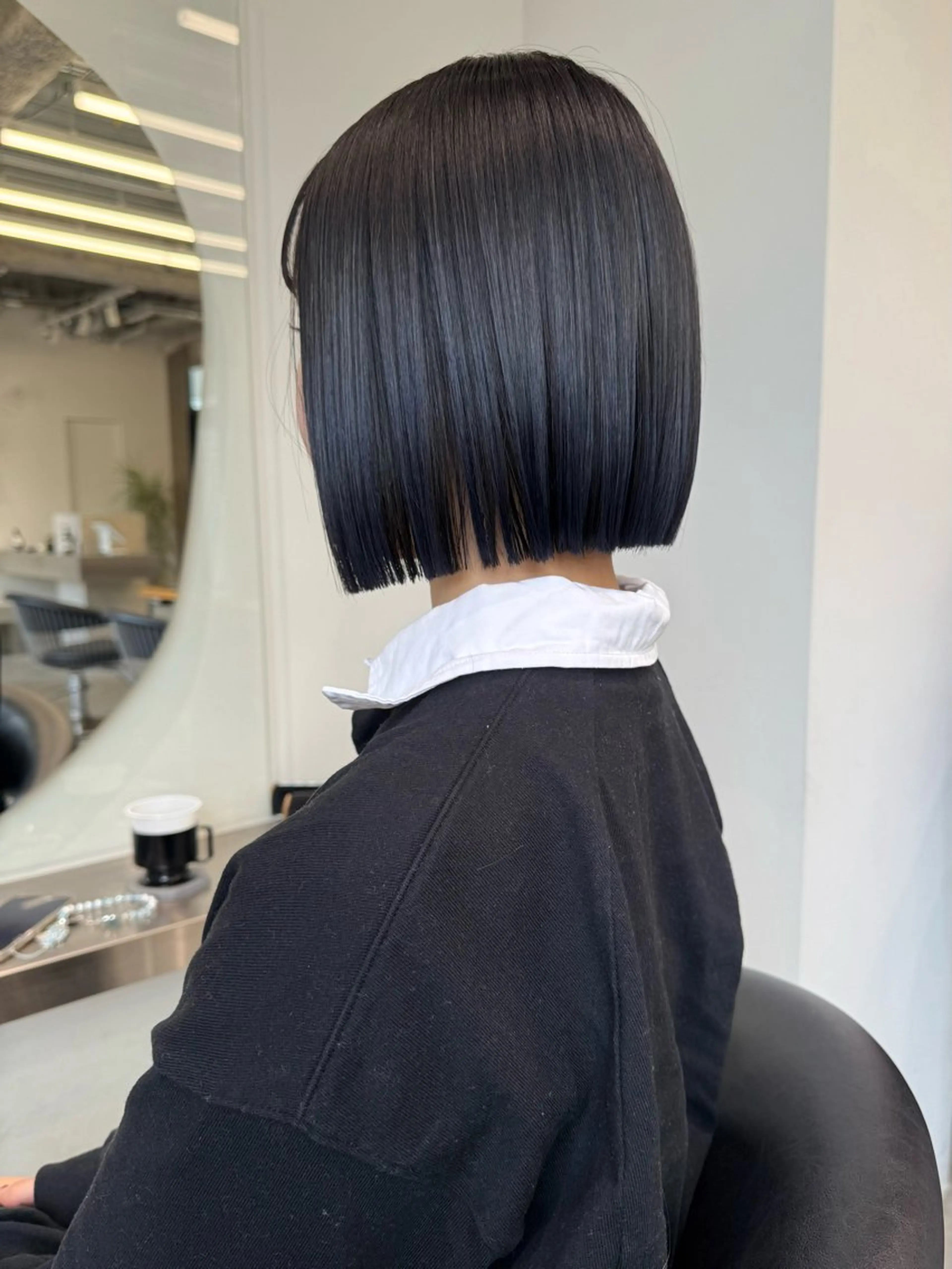 『切りっぱなしボブ』カットモデル🎀　　　　　　　　　　　　25歳以下限定※補足説明をお読み下さい✨の写真