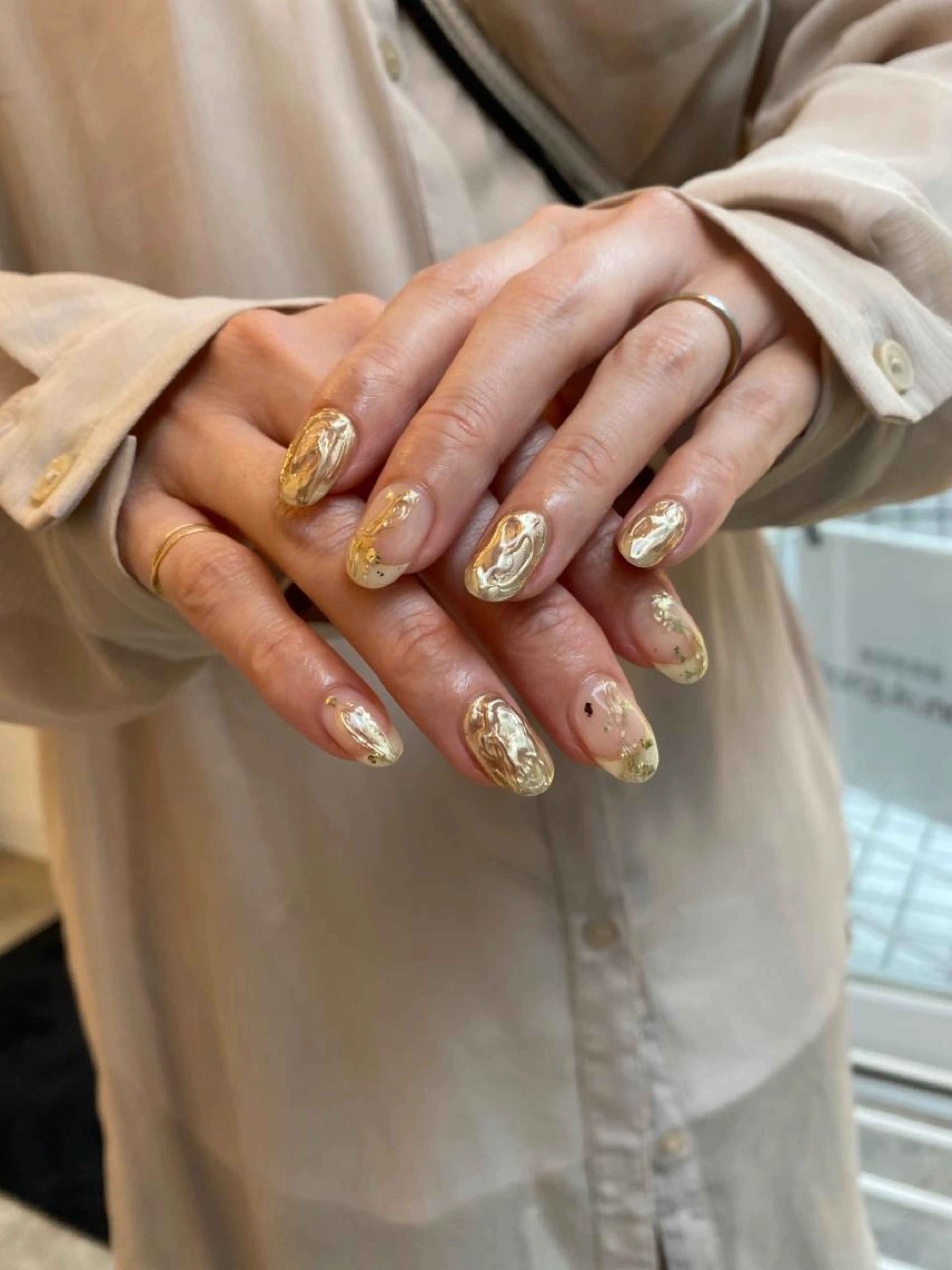 ハンド|シンプルコース🧡【オフあり🍉】持ち込みOK!60分やり放題|ニュアンスデザインの写真