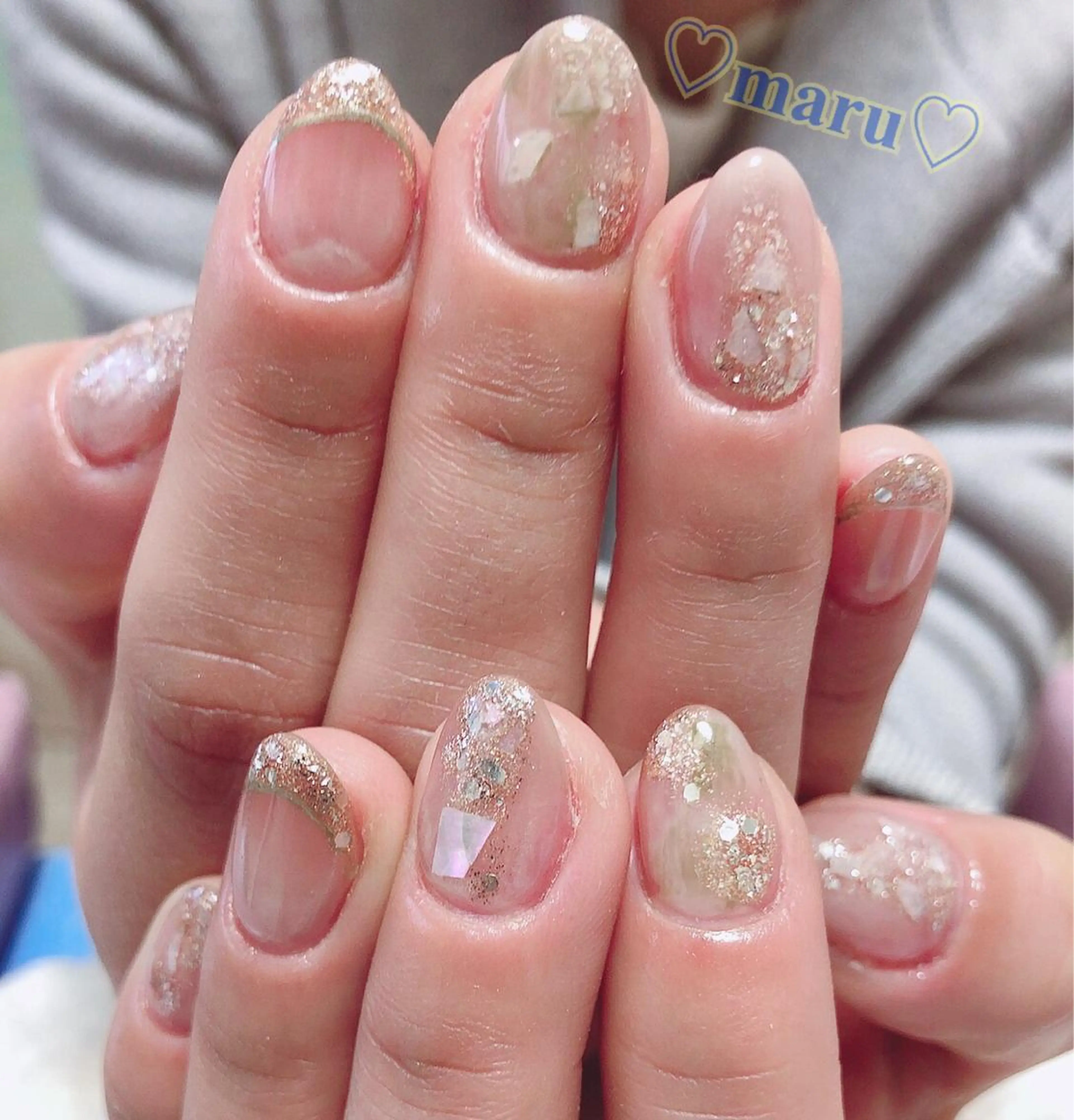 ネイル ハンドネイル フットネイル まるみ ♡のネイルデザイン