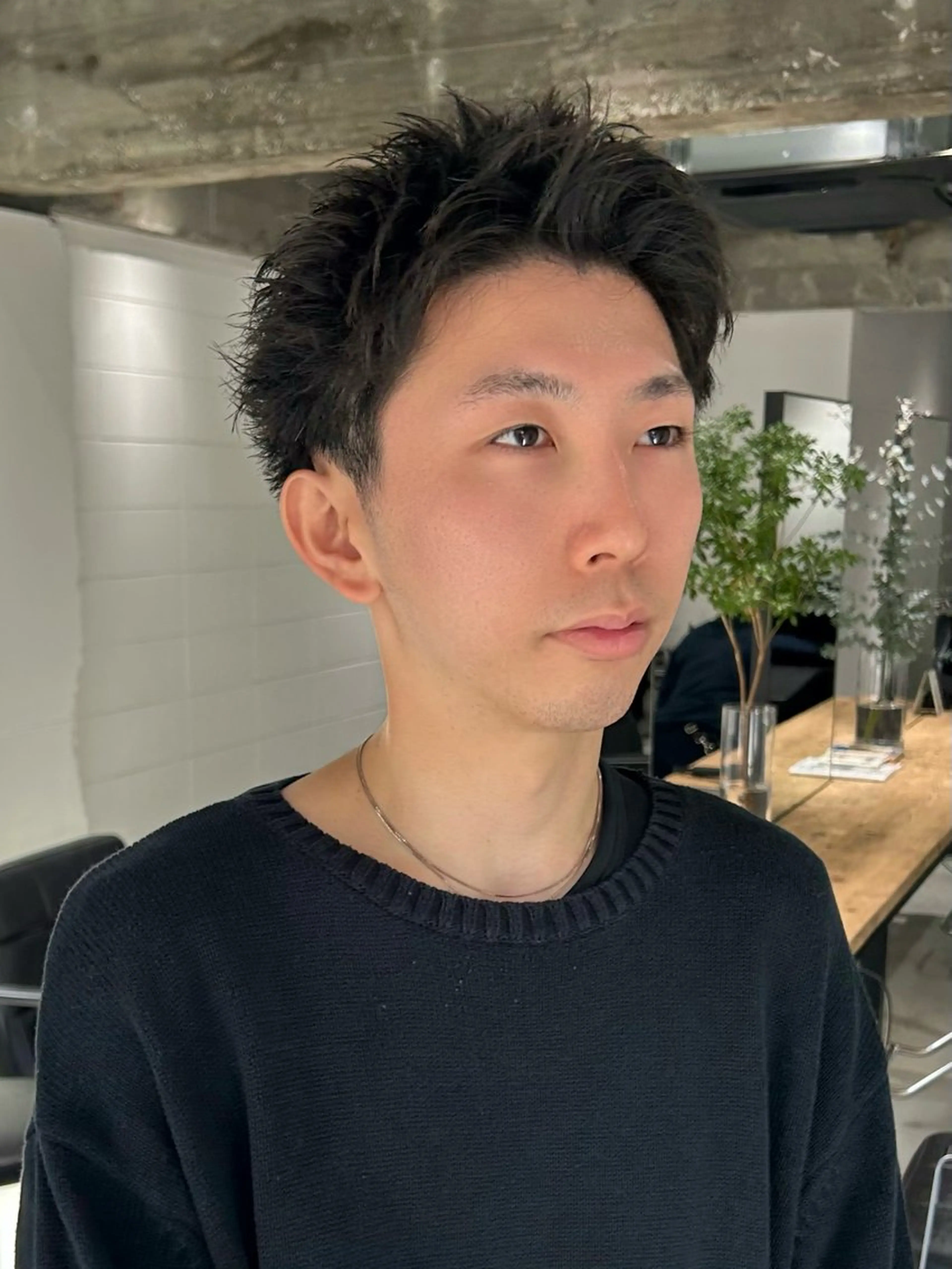 ショート メンズ fifth 原宿　【フィフス】所属・fifth/メンズ パーマ/川﨑泰就のヘアスタイル