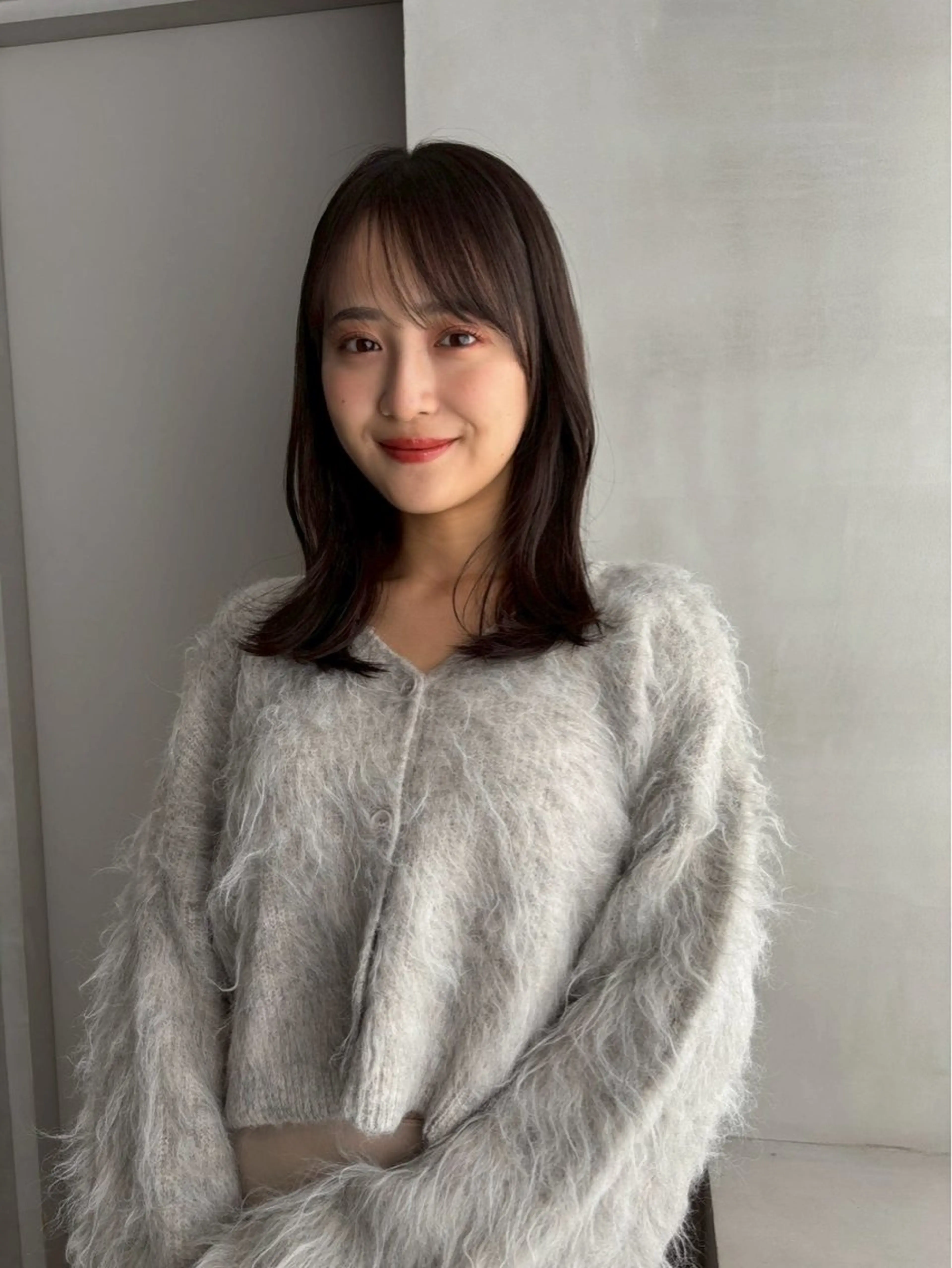 セミロング 骨格診断カット.𖥔 ボブ/レイヤー/碧夢のヘアスタイル