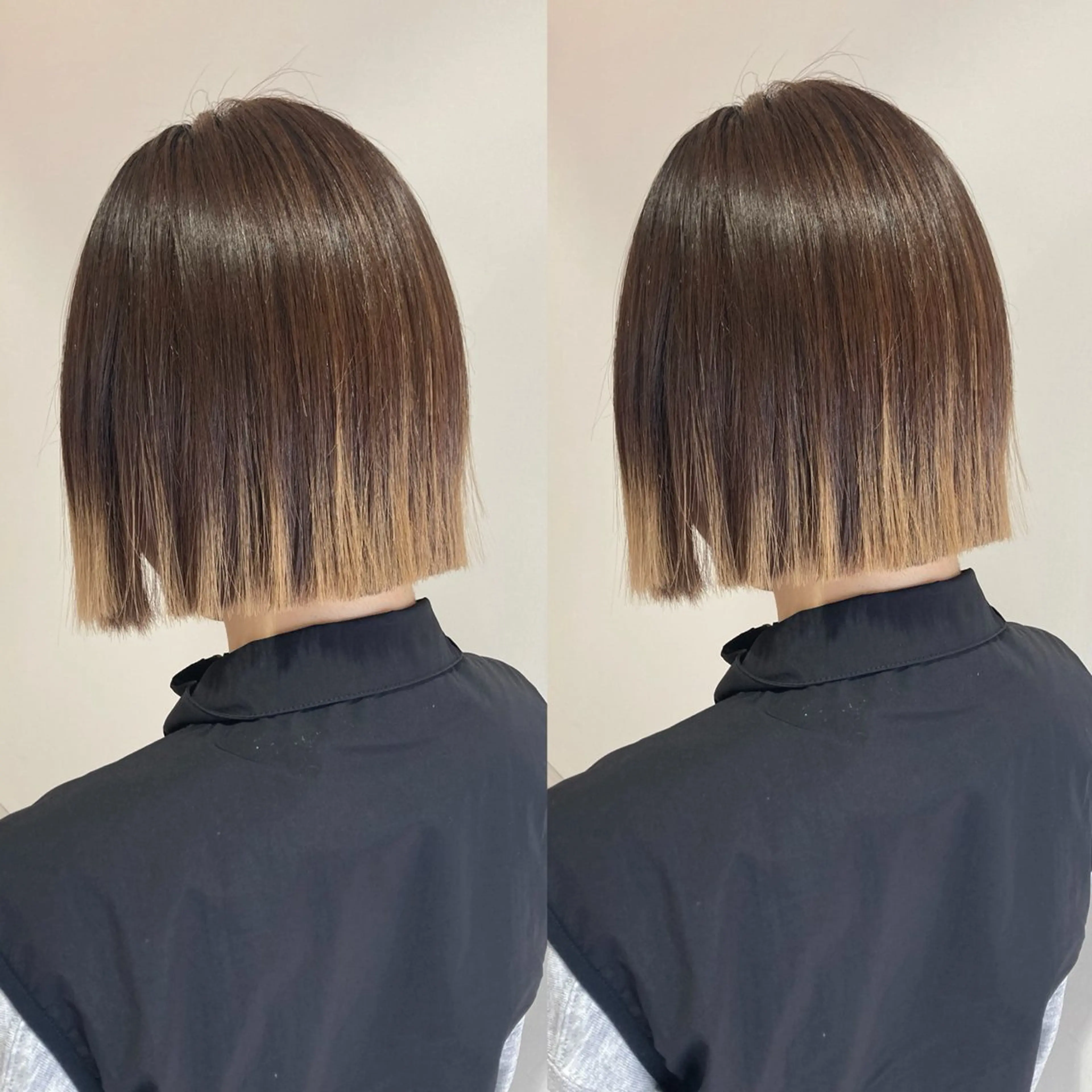 ショート 縮毛矯正 schon所属・み うのヘアスタイル