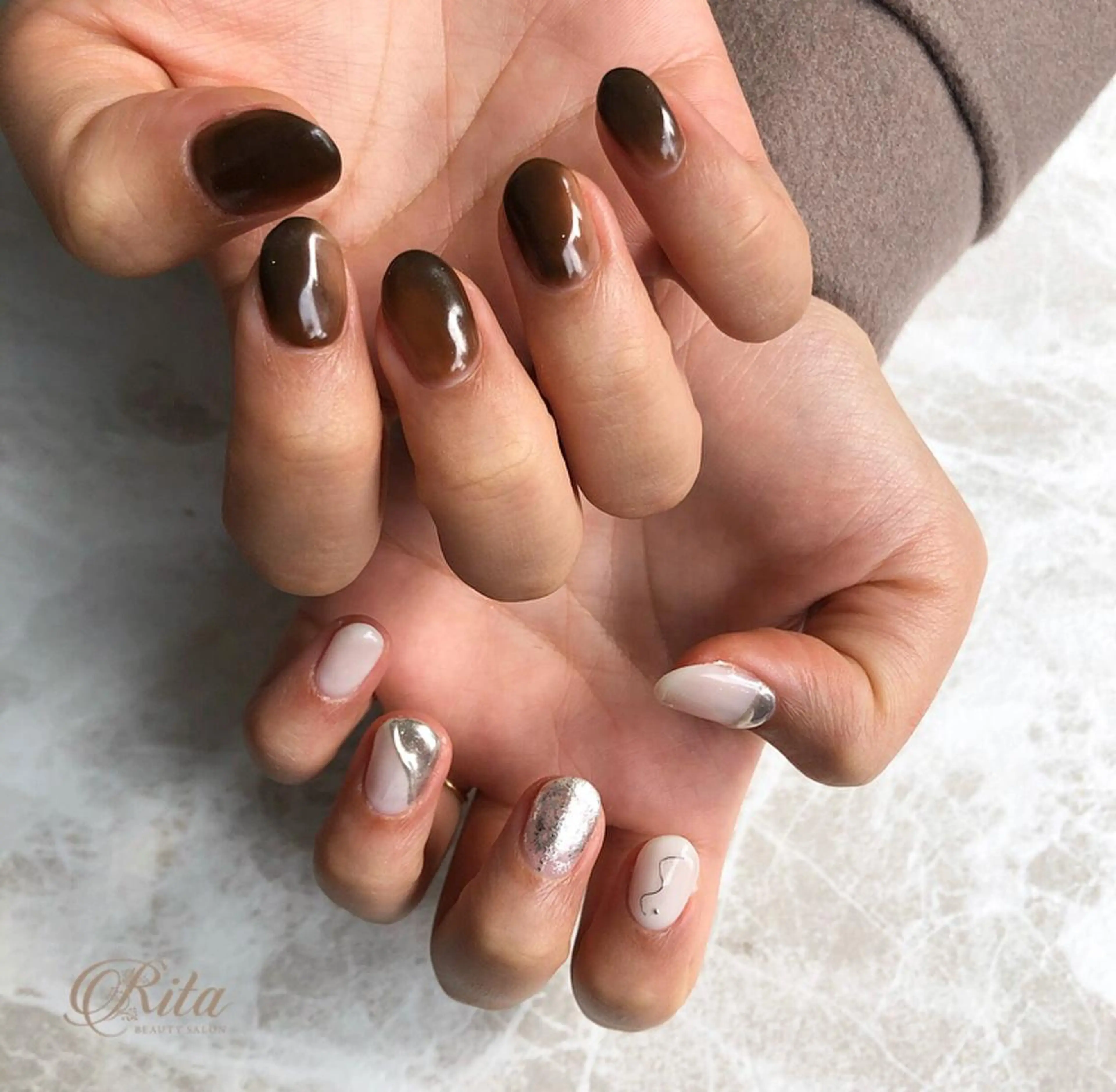 ネイル Rio 𓍼のネイルデザイン