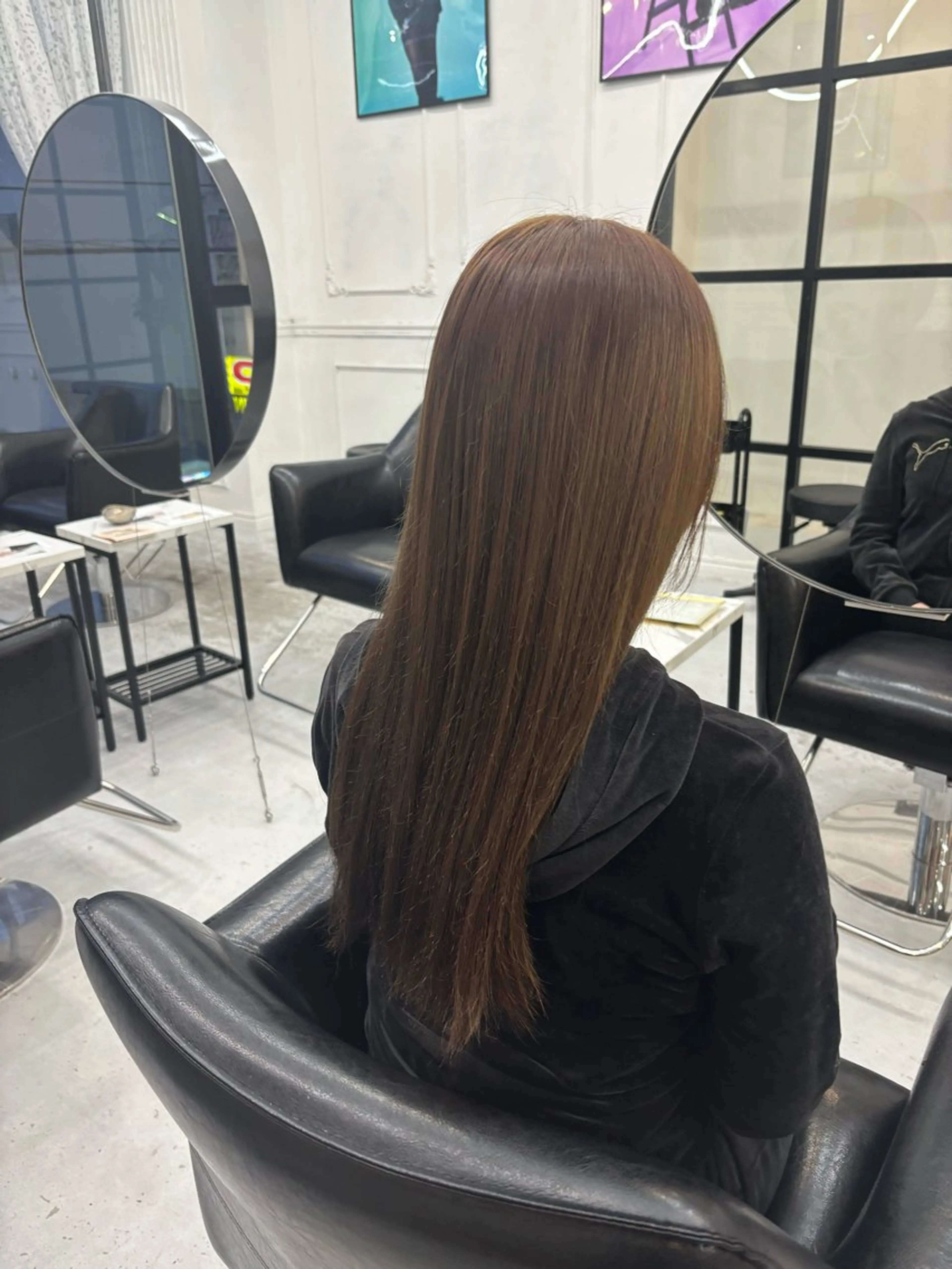 ロング トリートメント トリートメント MaisonHALU さくらのヘアスタイル