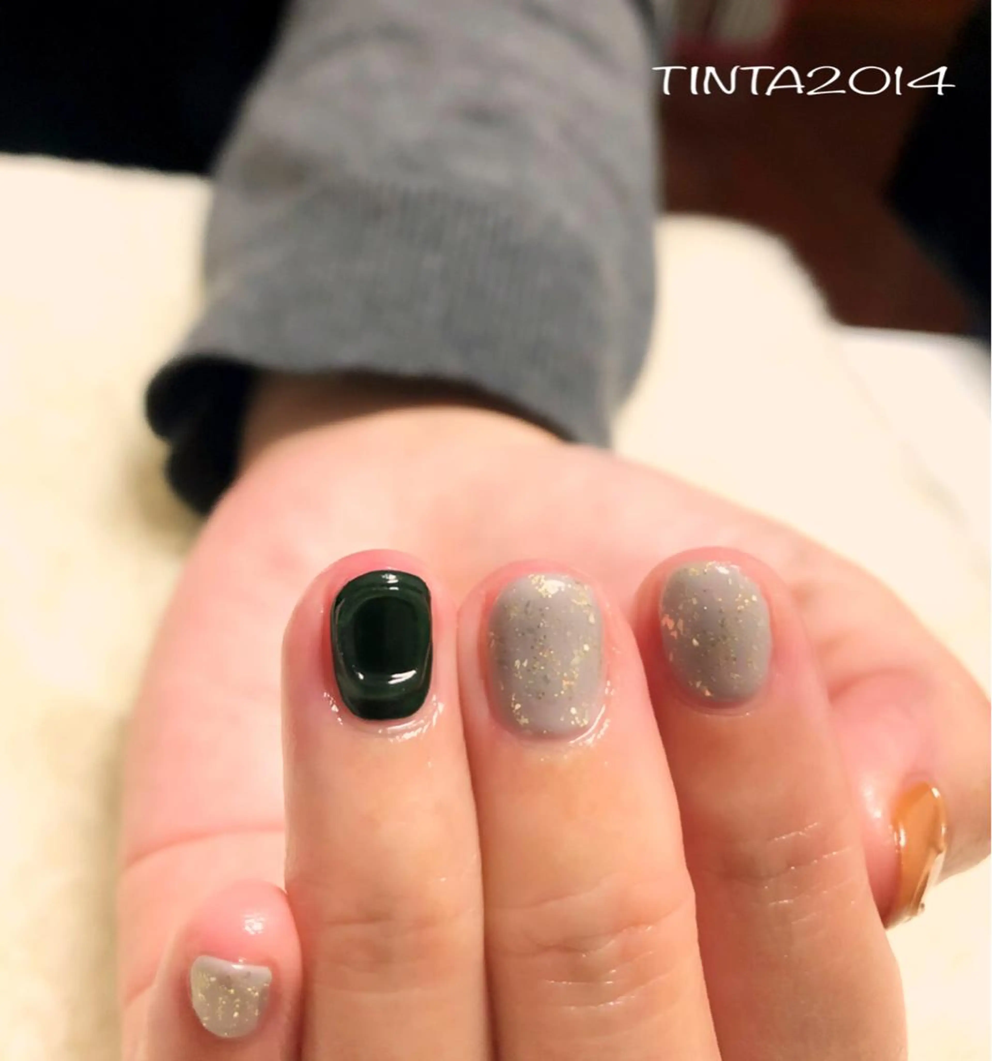 ネイル 冬ネイル ネイルサロン ティンタ所属・馬場 典子のネイルデザイン