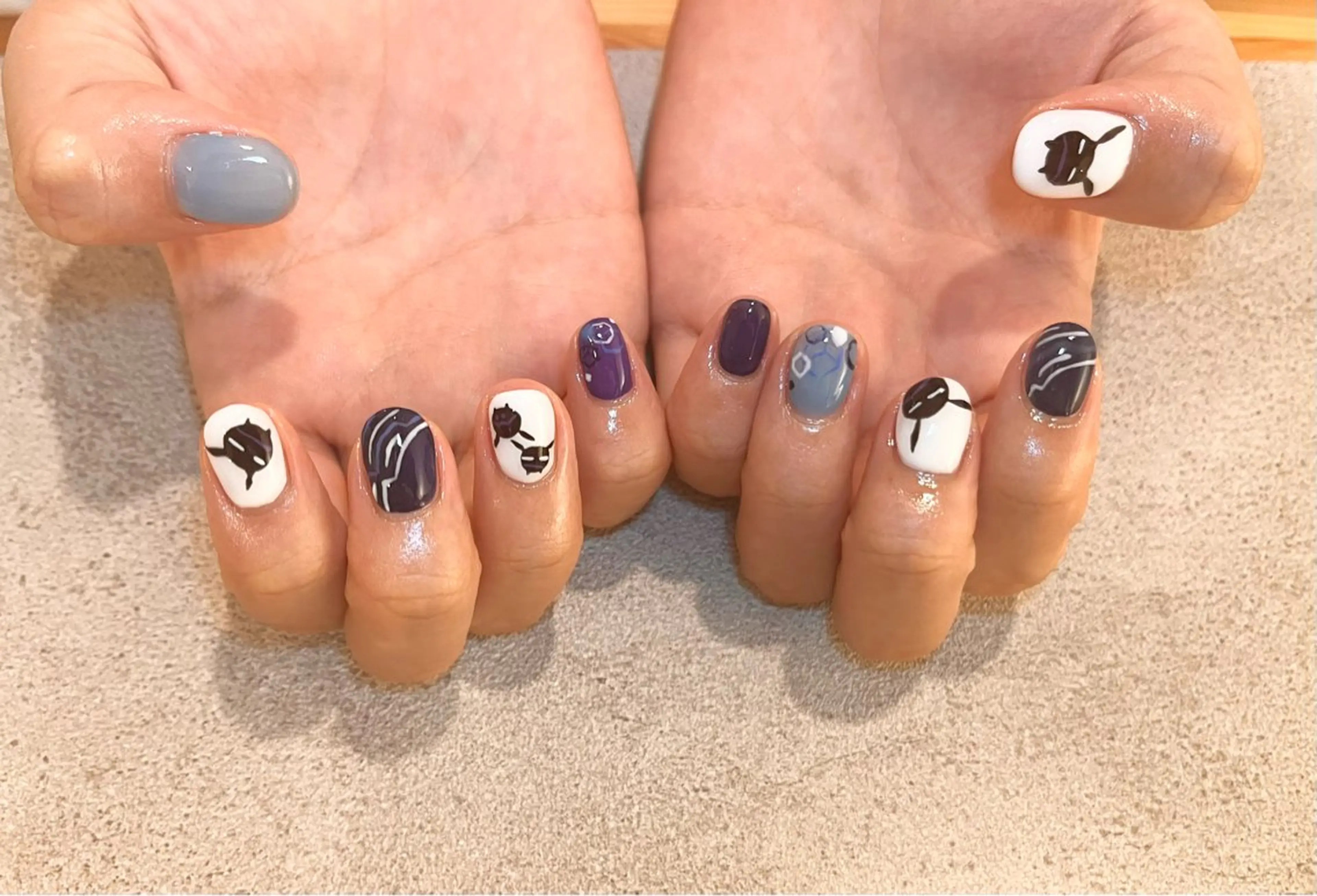 ネイル ハンドネイル AT.1011(アトリエテンイレブン)所属・AT.1011 (ハルカ)のネイルデザイン